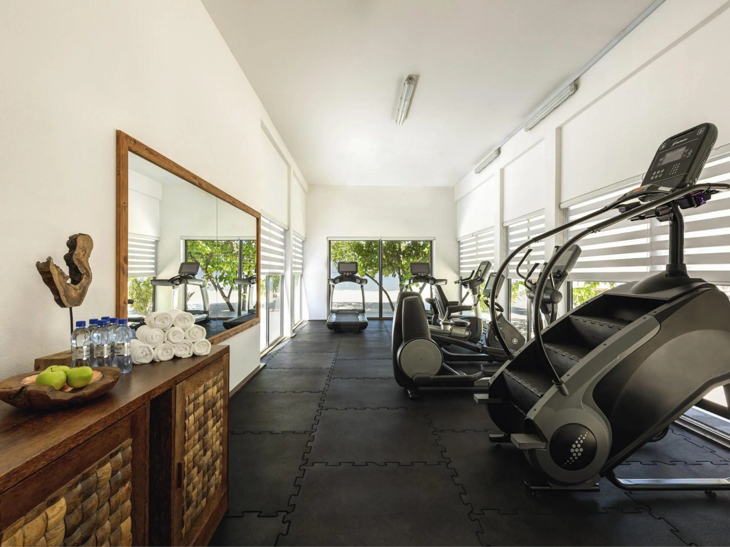 Fitness centre/facilities in Kuredhivaru Resort and Spa - Maldives