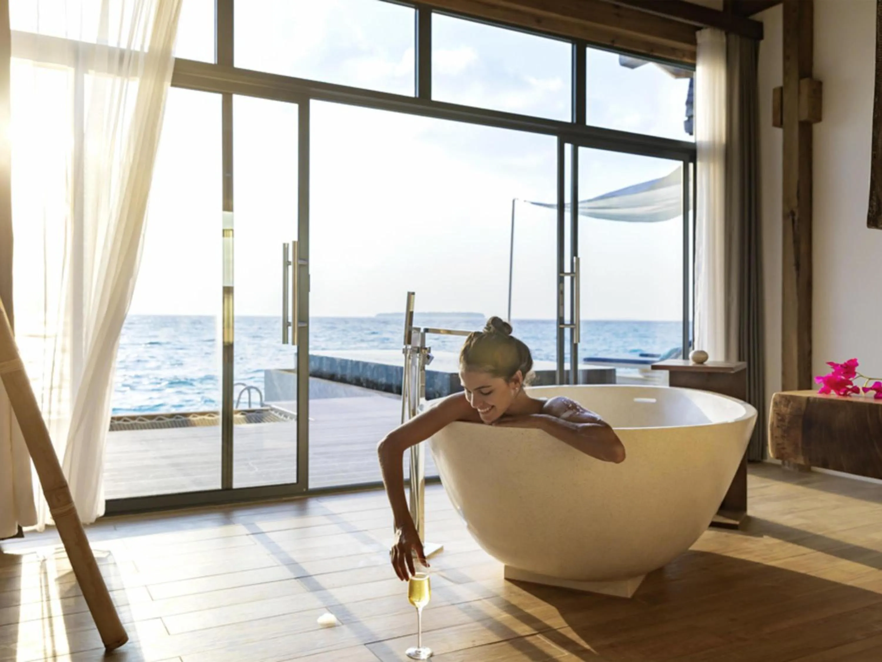 Bedroom in Kuredhivaru Resort and Spa - Maldives