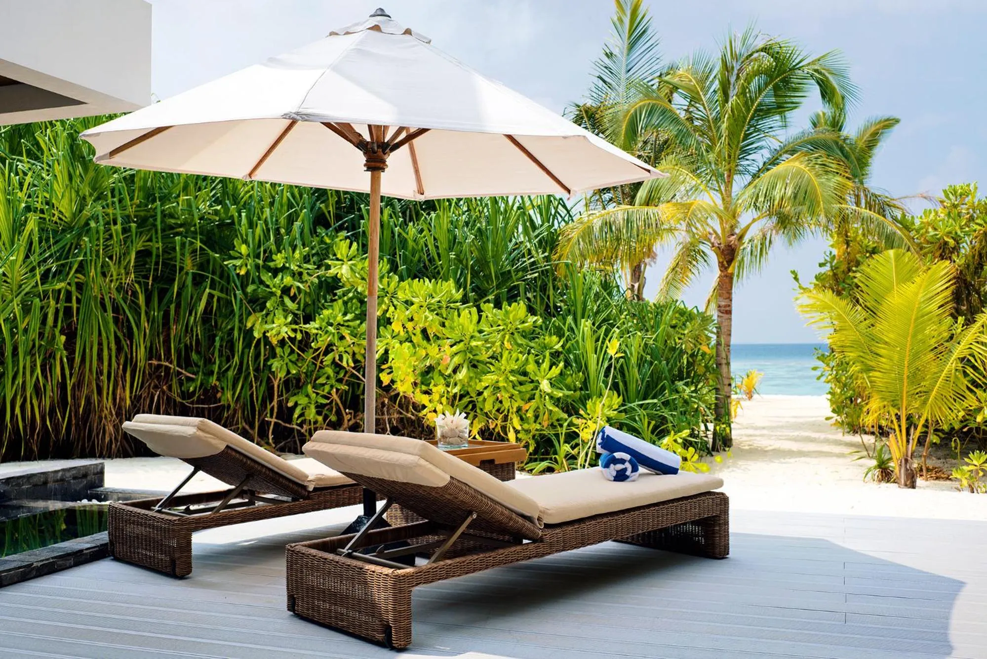 Beach in Kuredhivaru Resort and Spa - Maldives