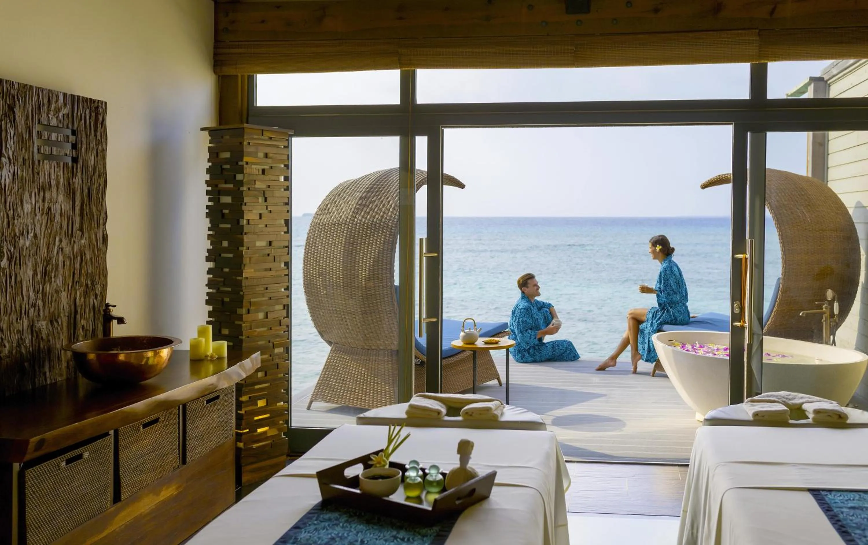 Spa and wellness centre/facilities in Kuredhivaru Resort and Spa - Maldives