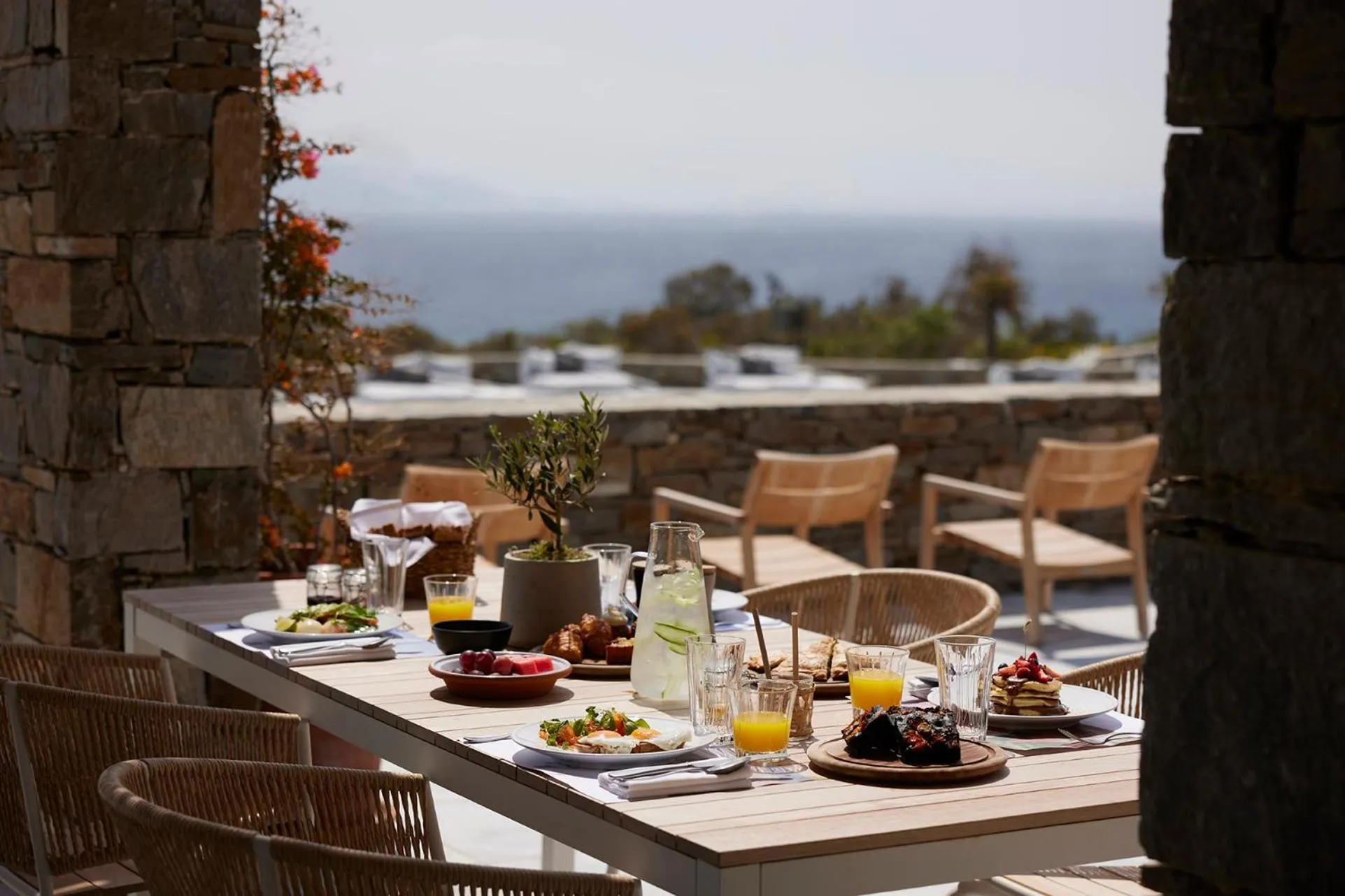 Breakfast in Summer Senses Luxury Resort