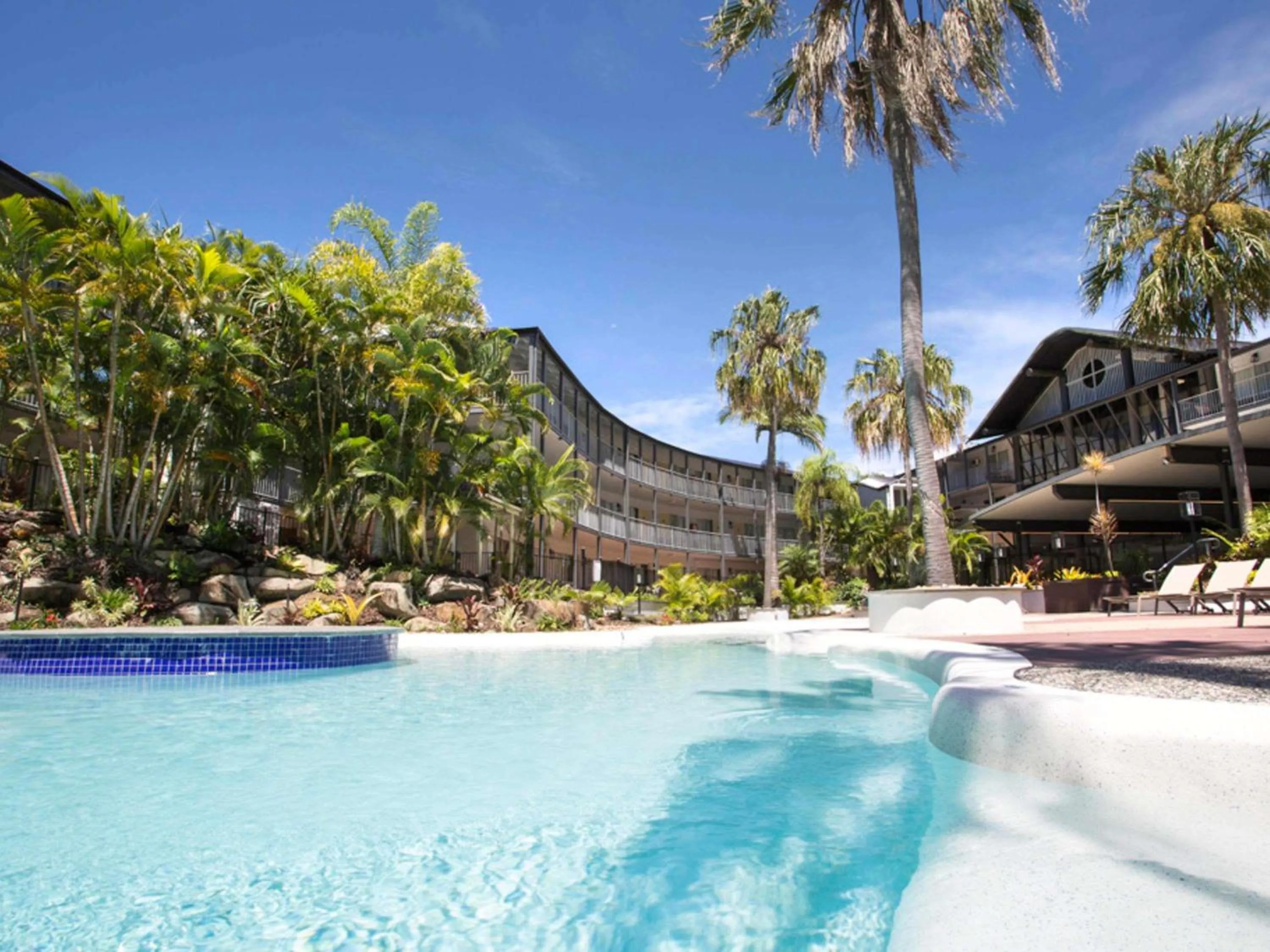 Pool view in Mantra Club Croc