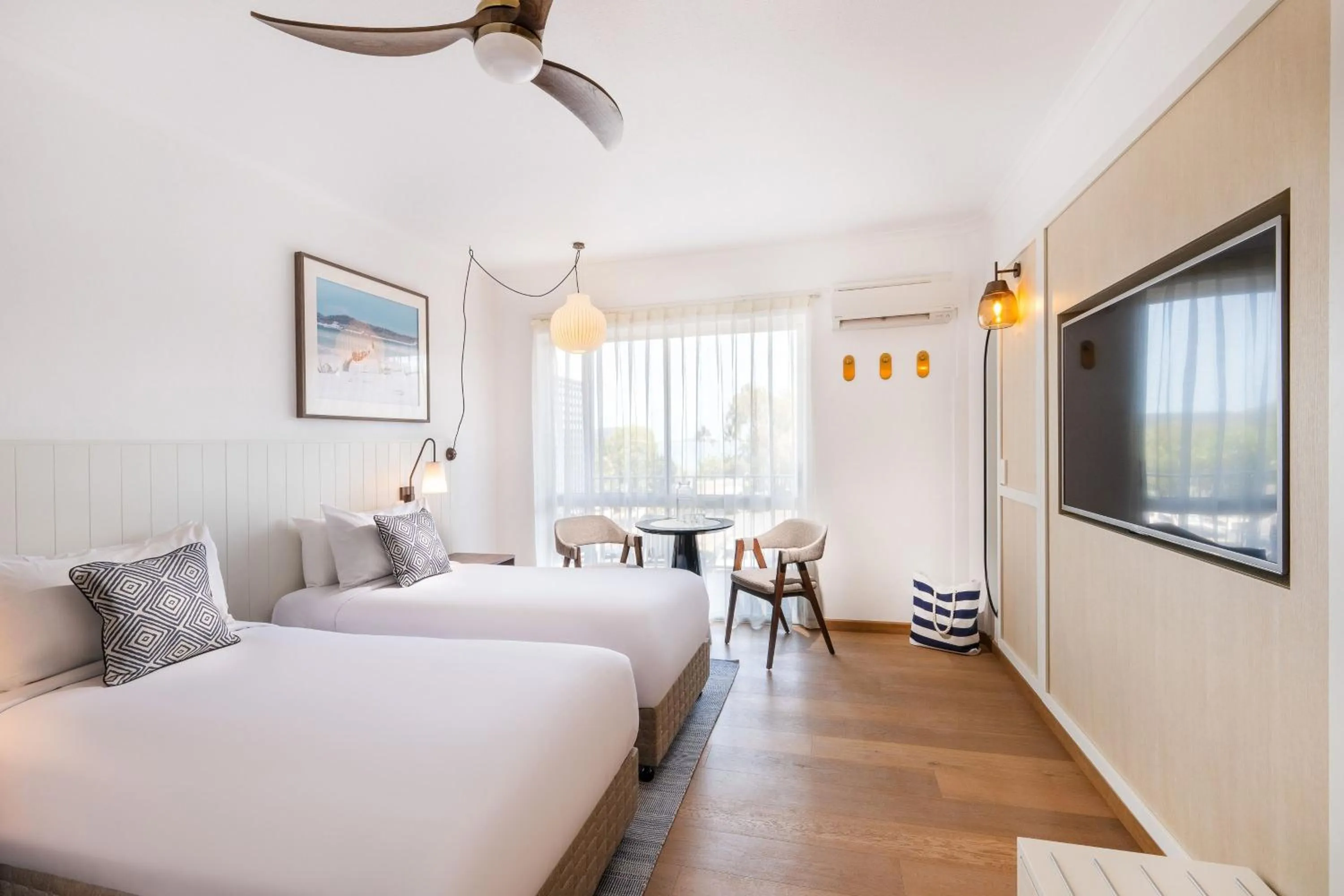 Bedroom, Bed in Mantra Club Croc