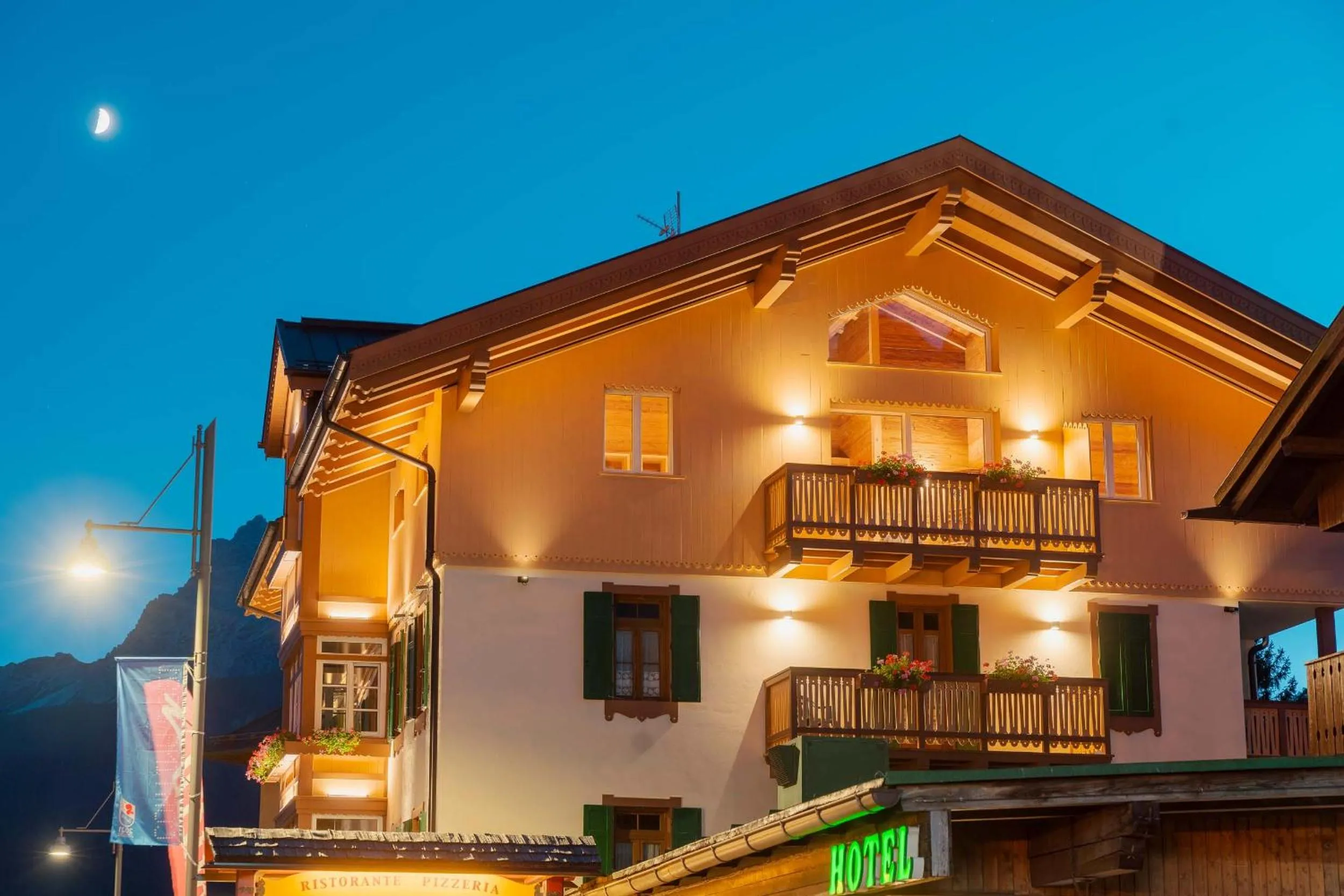 Property building in Hotel Villa Alpina ***S