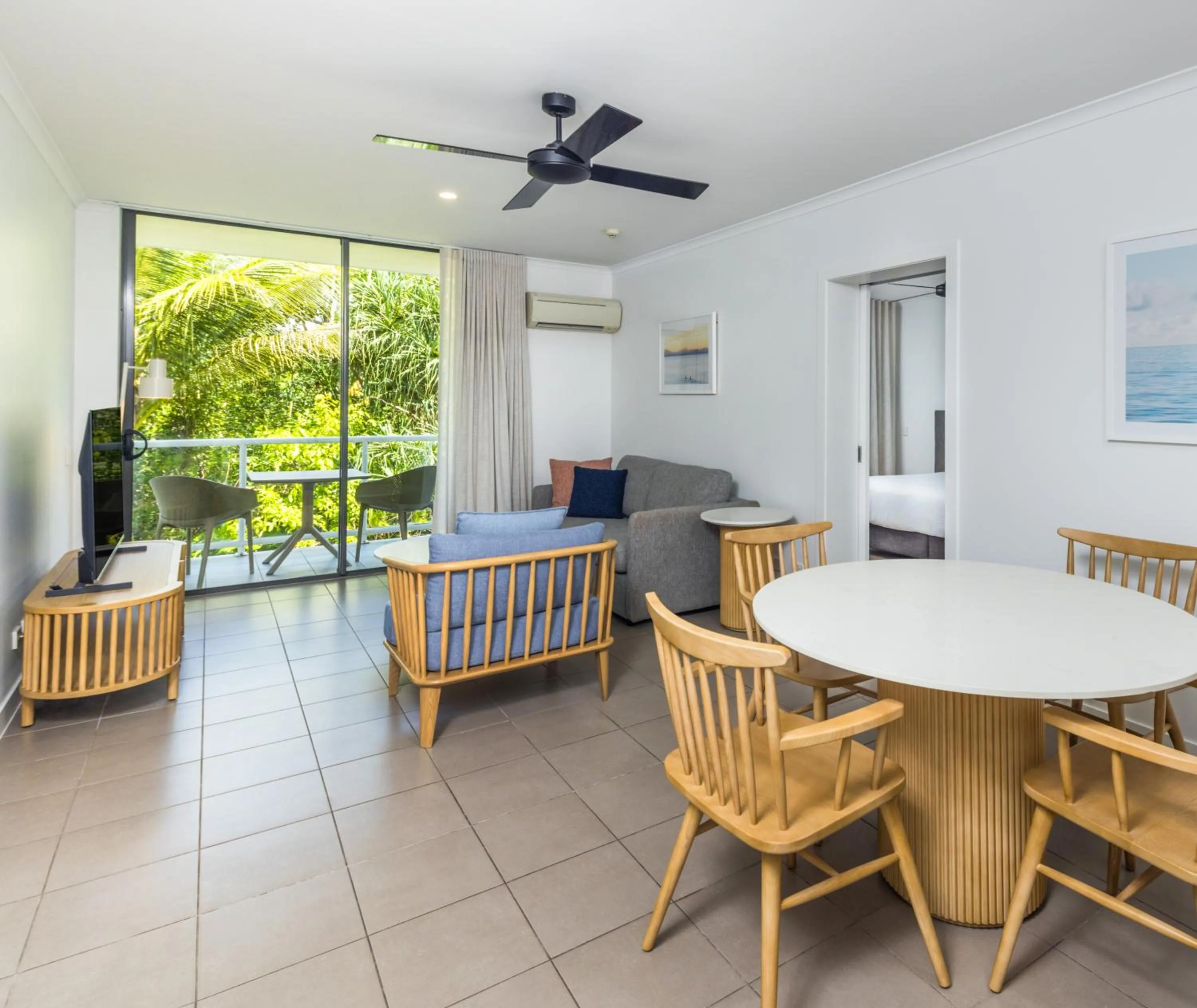 Seating area in Oaks Port Douglas Resort