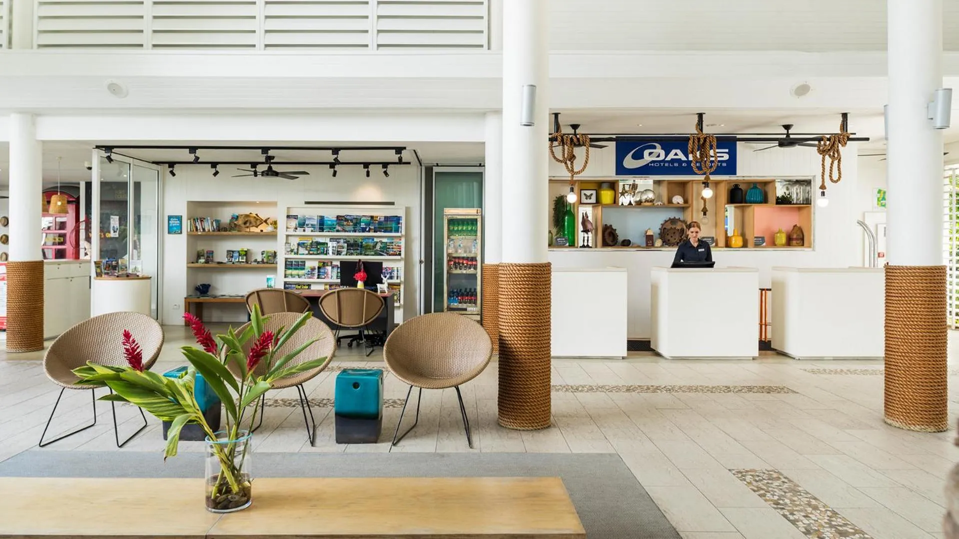 Lobby or reception in Oaks Port Douglas Resort