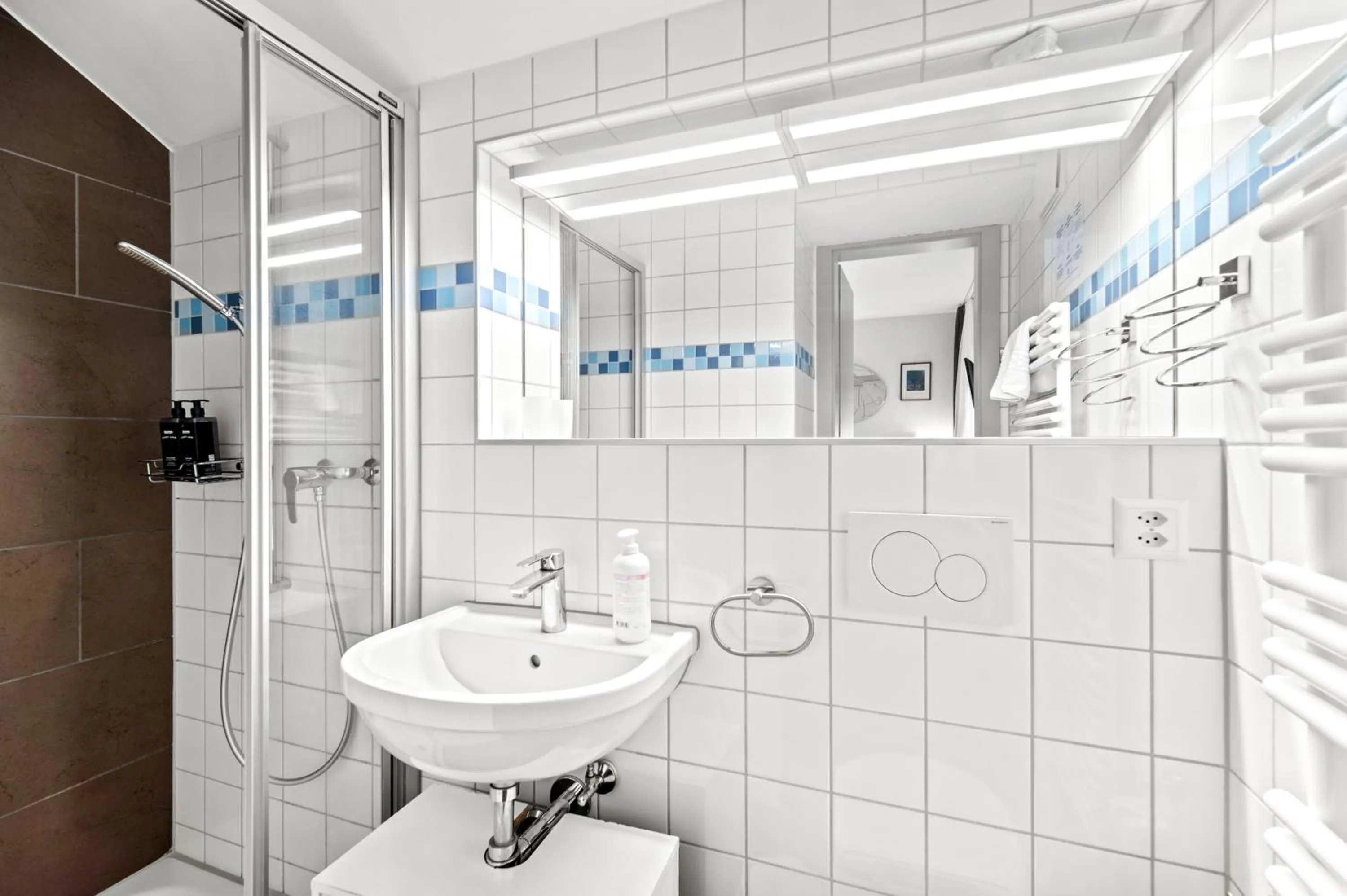 Bathroom in Hotel Hine Adon Fribourg