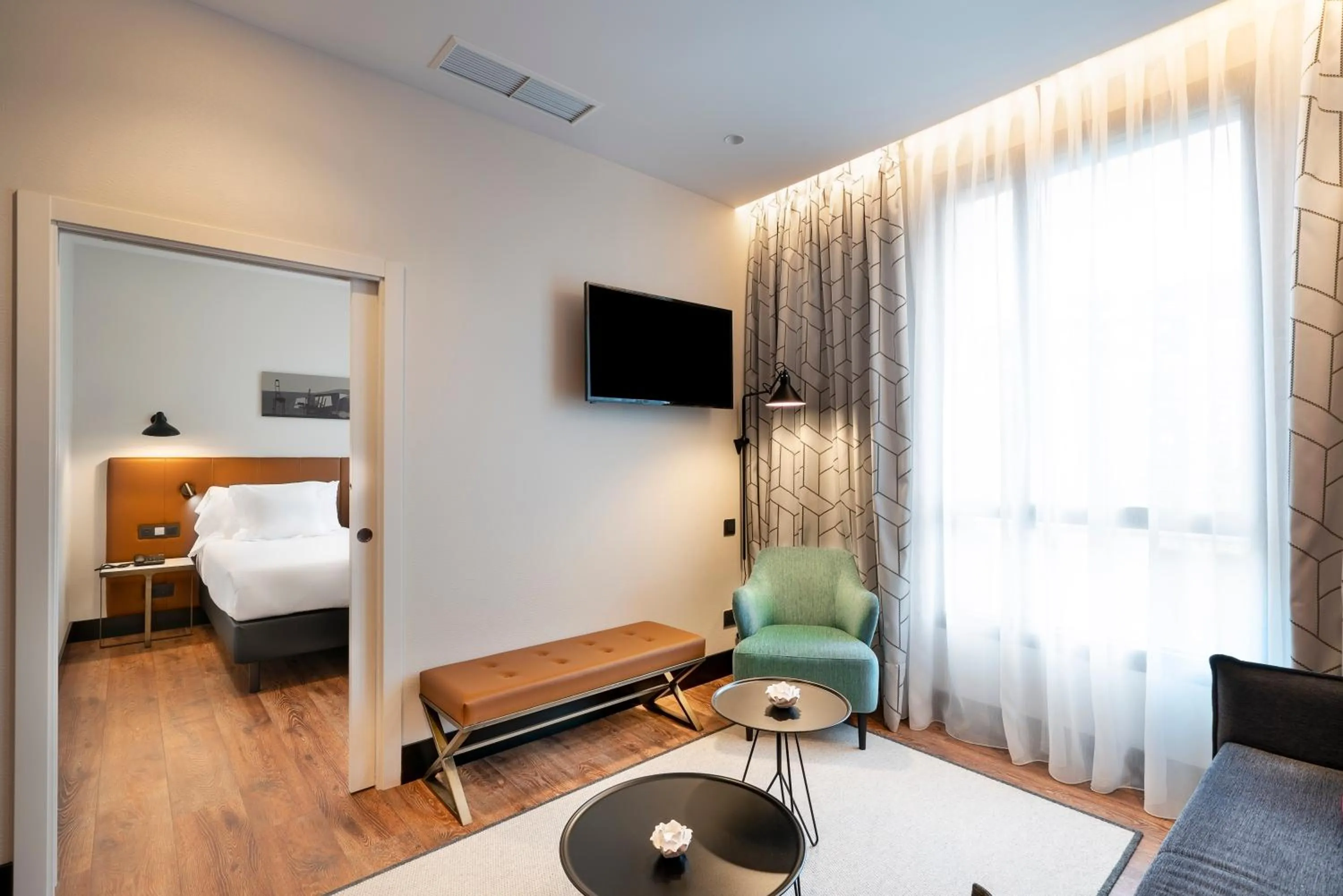 TV and multimedia, Bed in Vincci Consulado de Bilbao