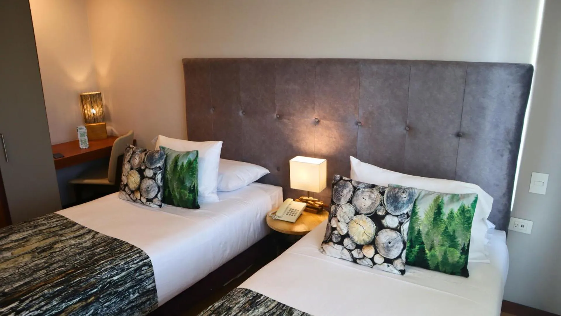 Bed in Hotel Factory Green Bogotá Occidente Calle 80