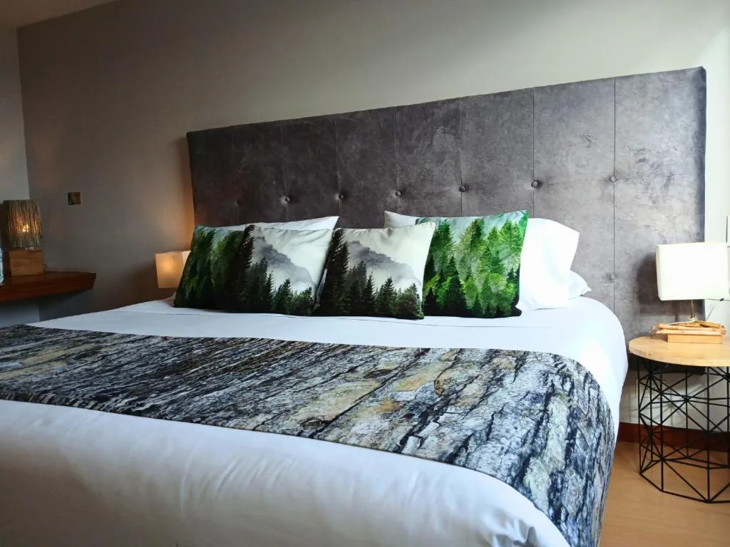 Bed in Hotel Factory Green Bogotá Occidente Calle 80