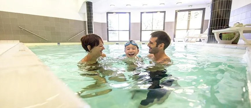 Swimming pool in Village club de Bois d'Amont