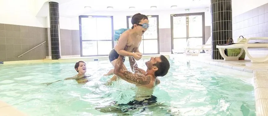 Swimming pool in Village club de Bois d'Amont