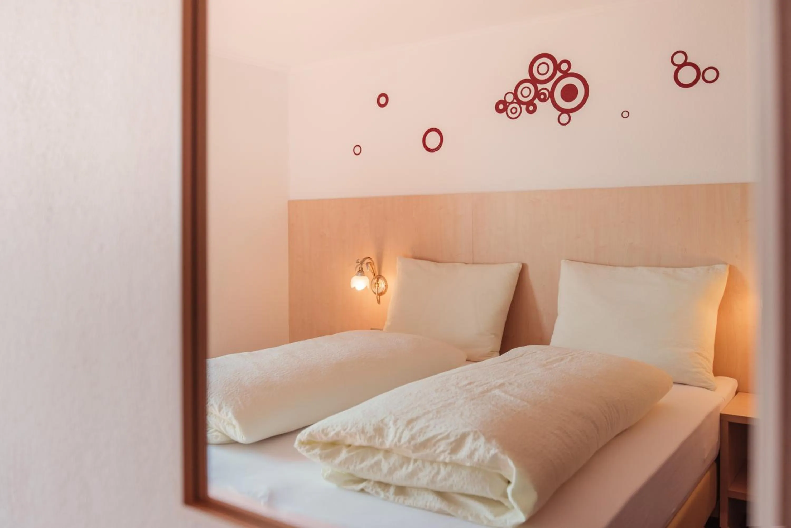 Bed in Pension Wiesenrain