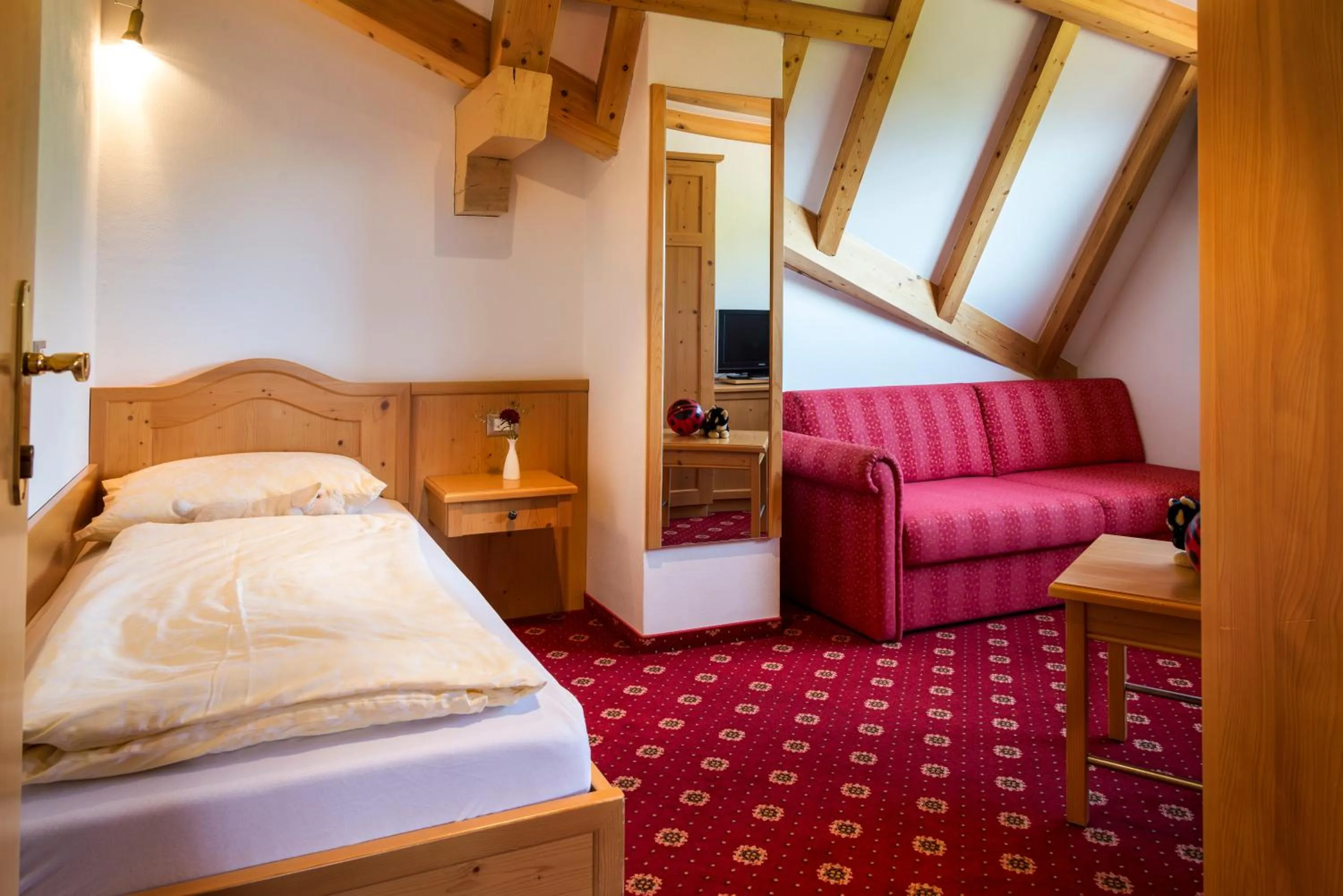 Bed in Pension Wiesenrain