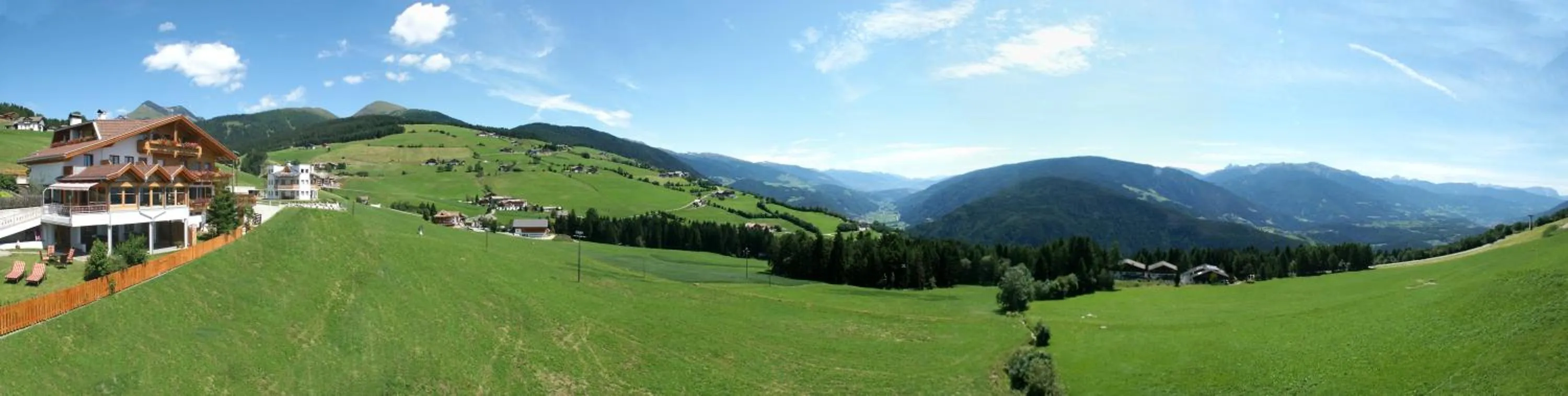 Bird's eye view in Pension Wiesenrain