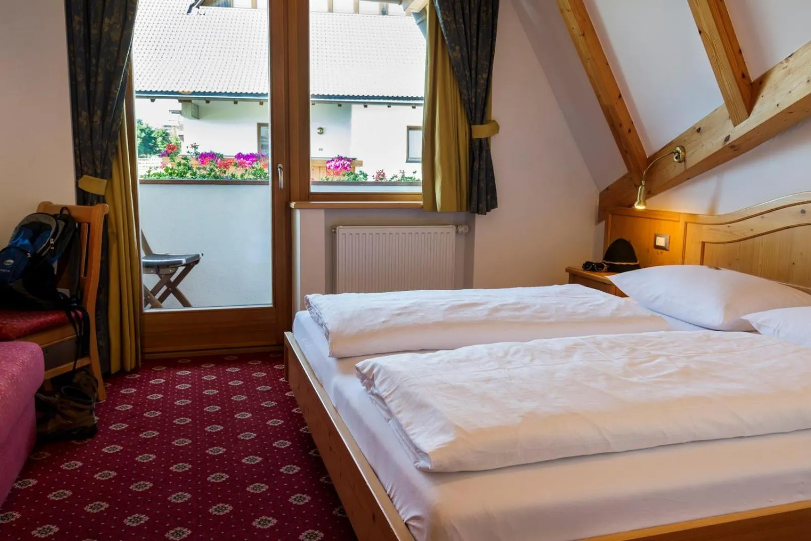 Bed in Pension Wiesenrain