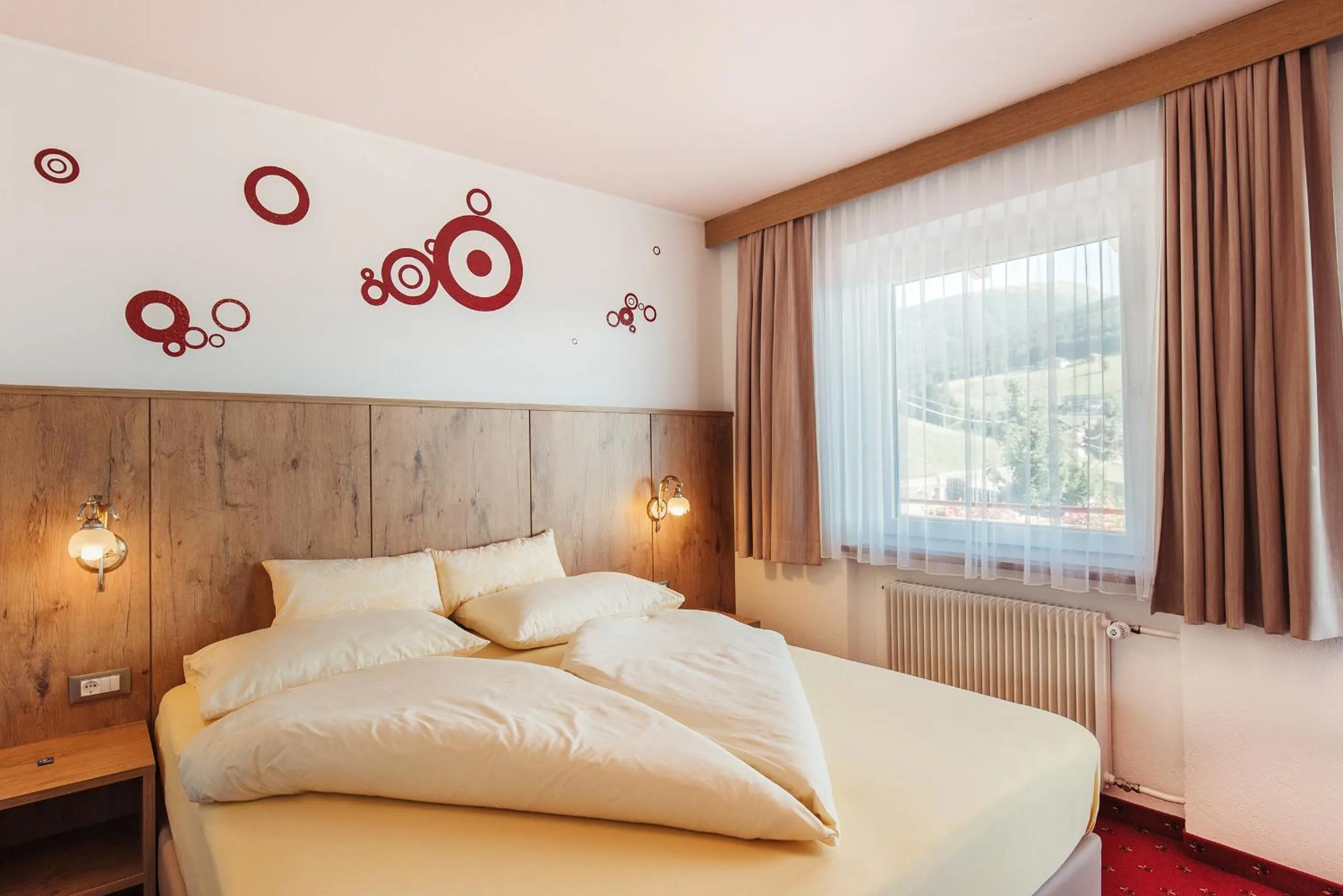 Bedroom, Bed in Pension Wiesenrain