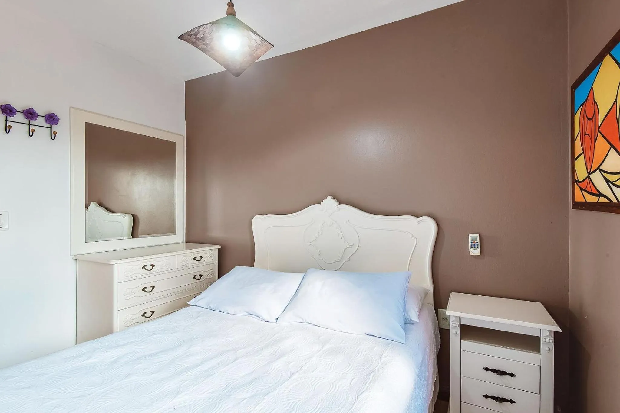 Bedroom, Bed in Pousada Bangalôs do Rosa