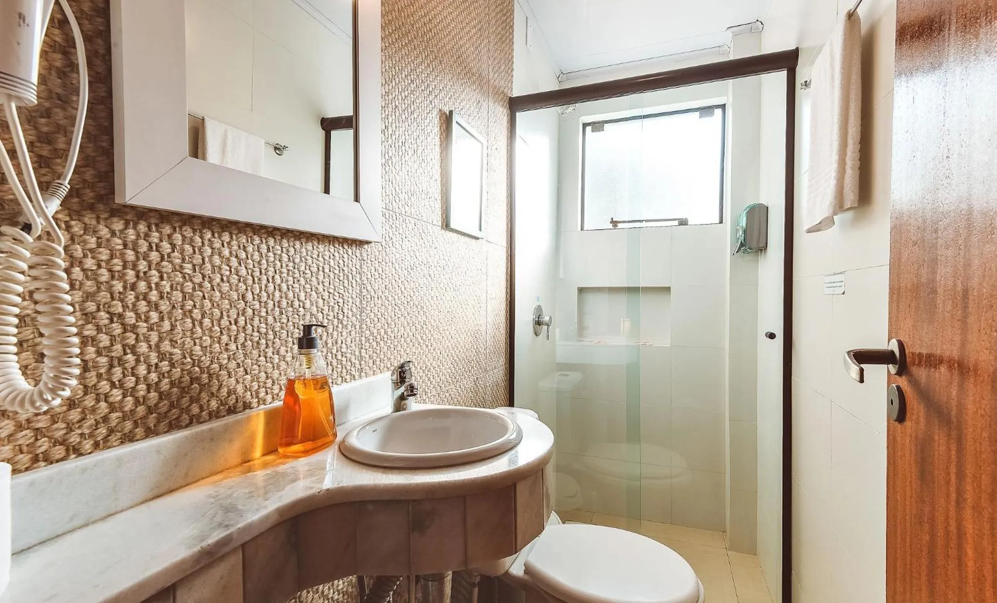 Bathroom in Pousada Bangalôs do Rosa