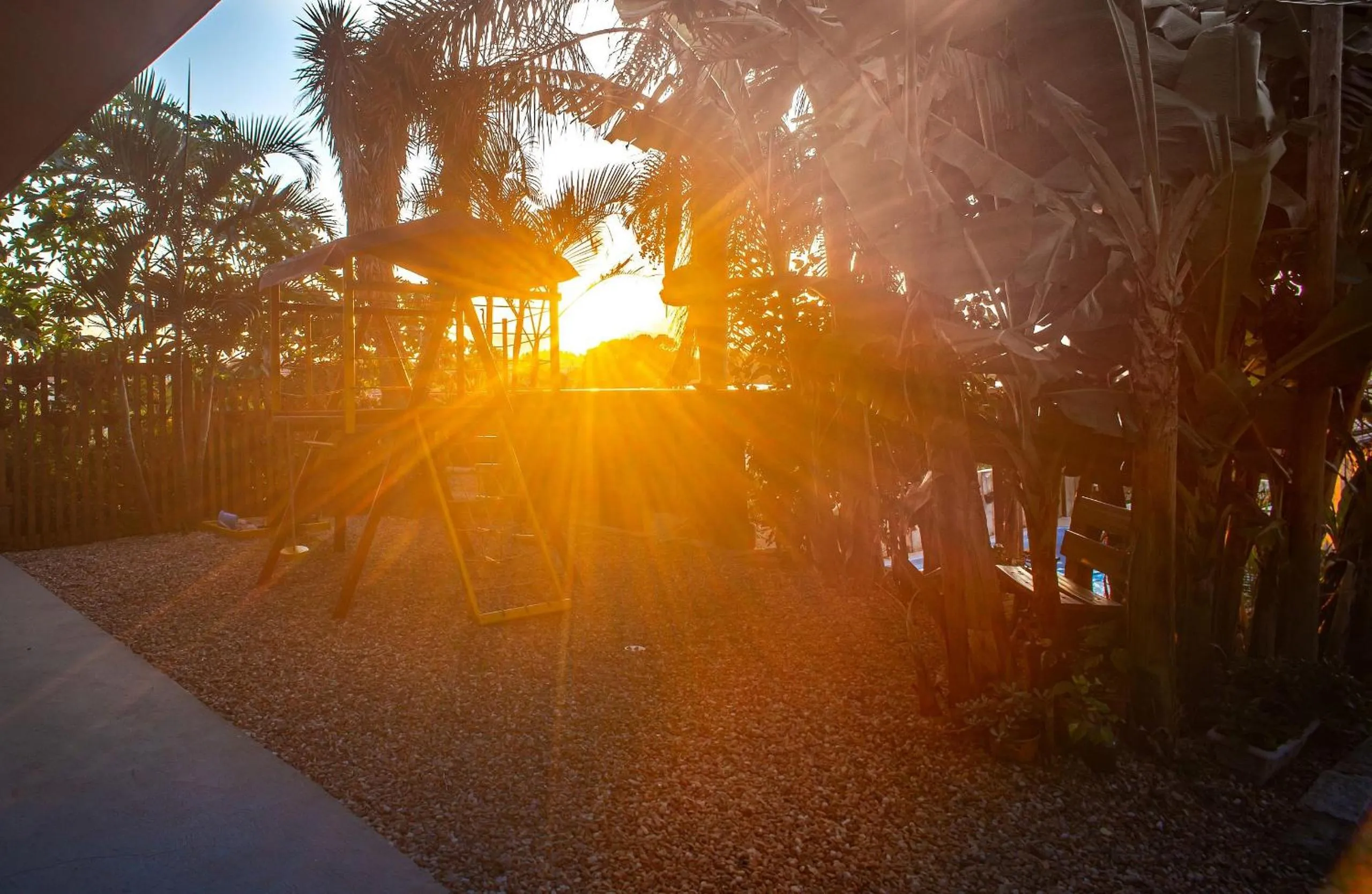 Sunset in Pousada Bangalôs do Rosa