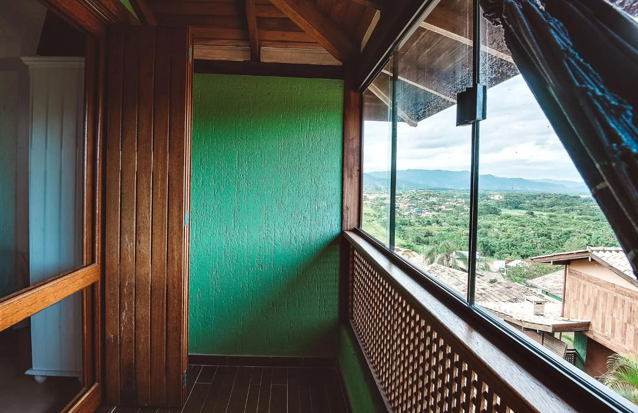 Balcony/Terrace in Pousada Bangalôs do Rosa