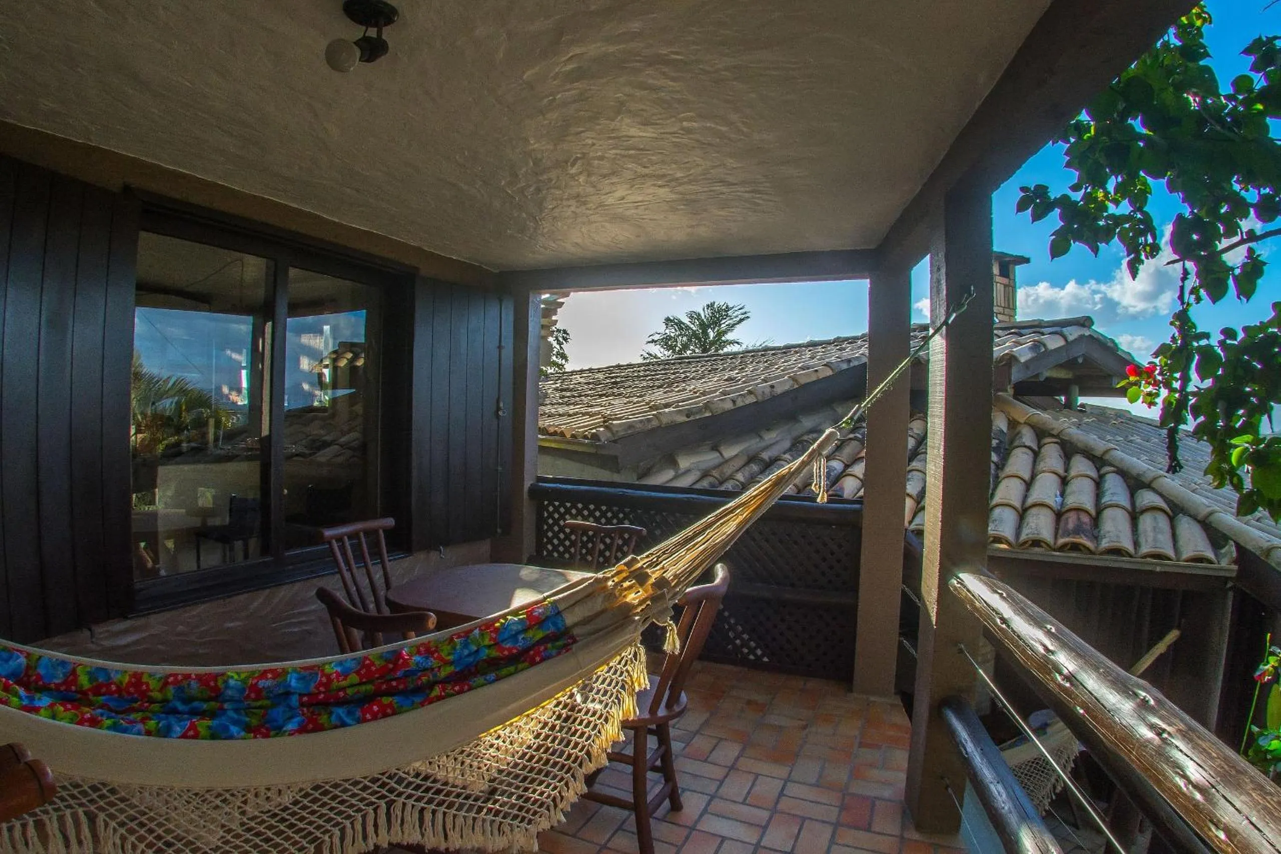 Balcony/Terrace in Pousada Bangalôs do Rosa
