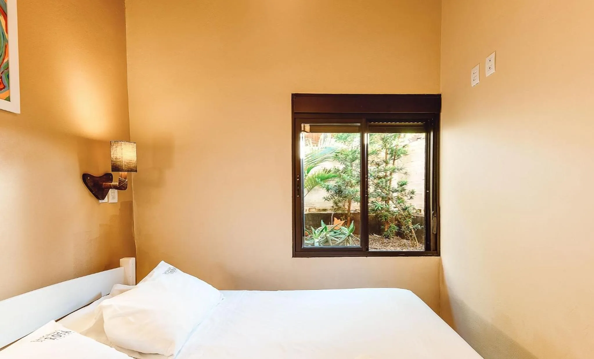 Bedroom, Bed in Pousada Bangalôs do Rosa