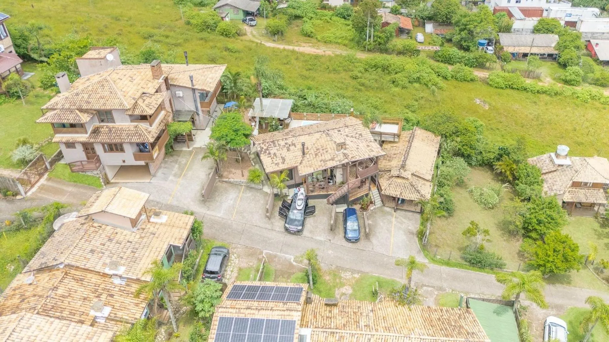 Bird's eye view in Pousada Bangalôs do Rosa