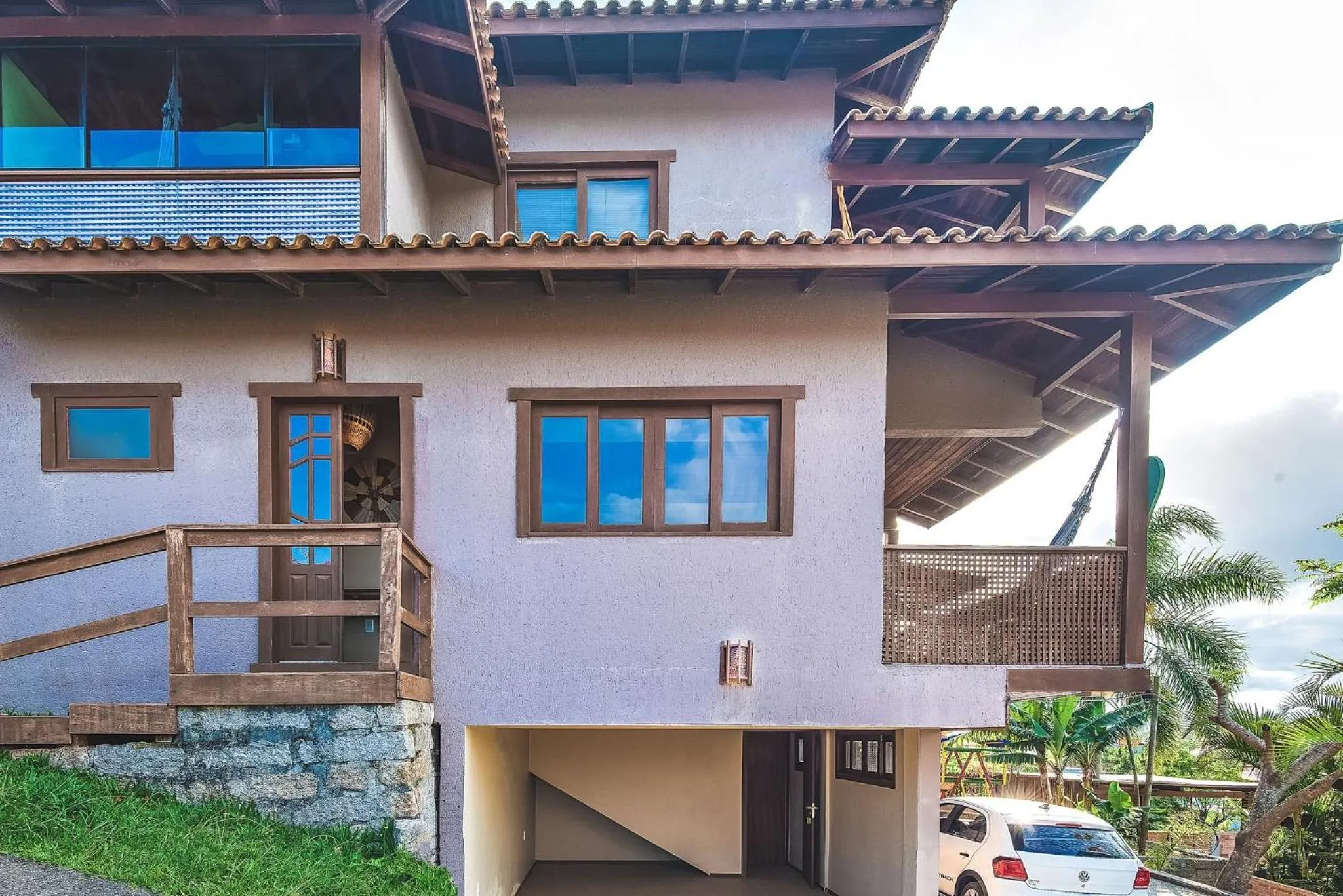Facade/entrance in Pousada Bangalôs do Rosa