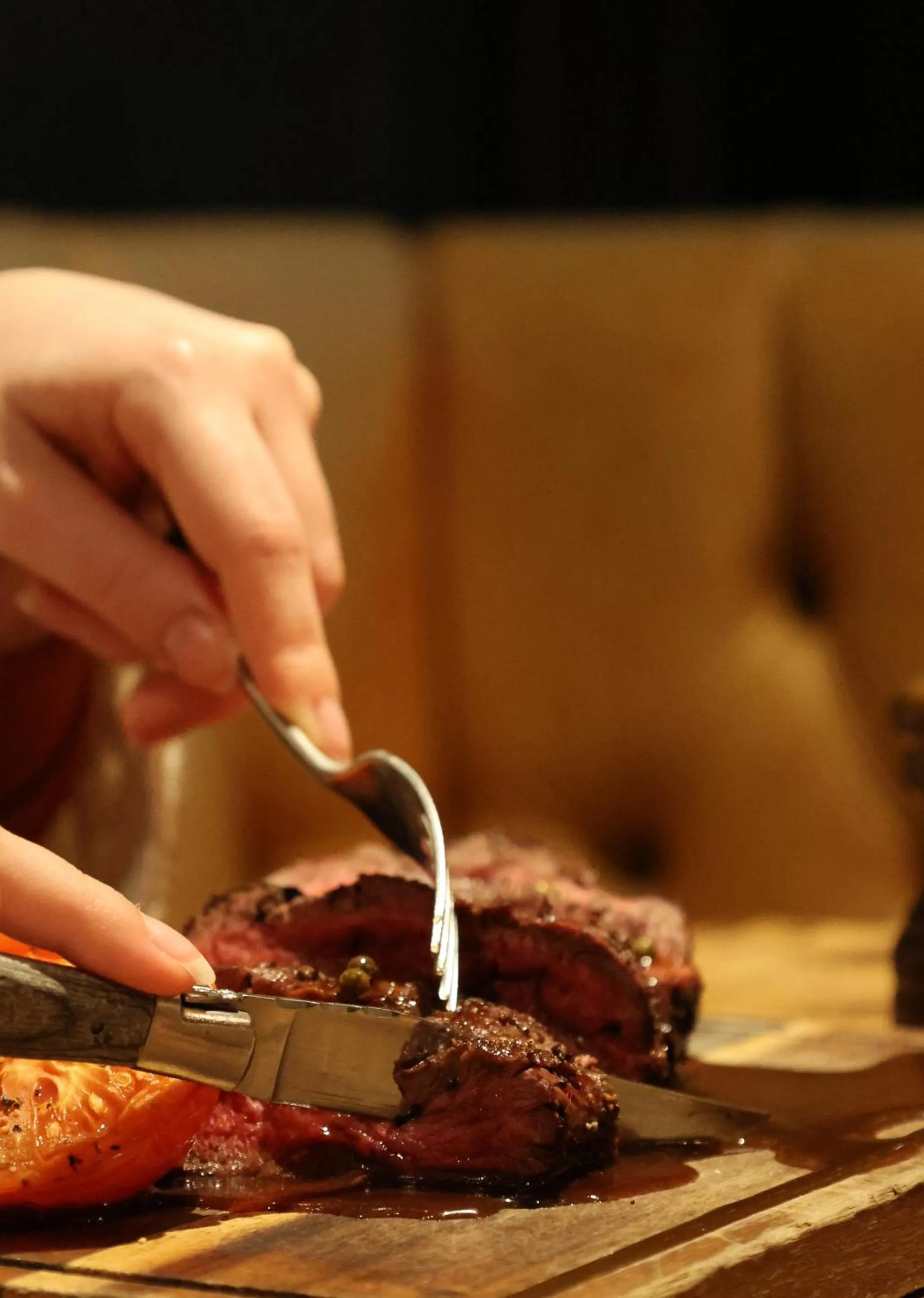 Food and drinks in The Porterhouse grill & rooms