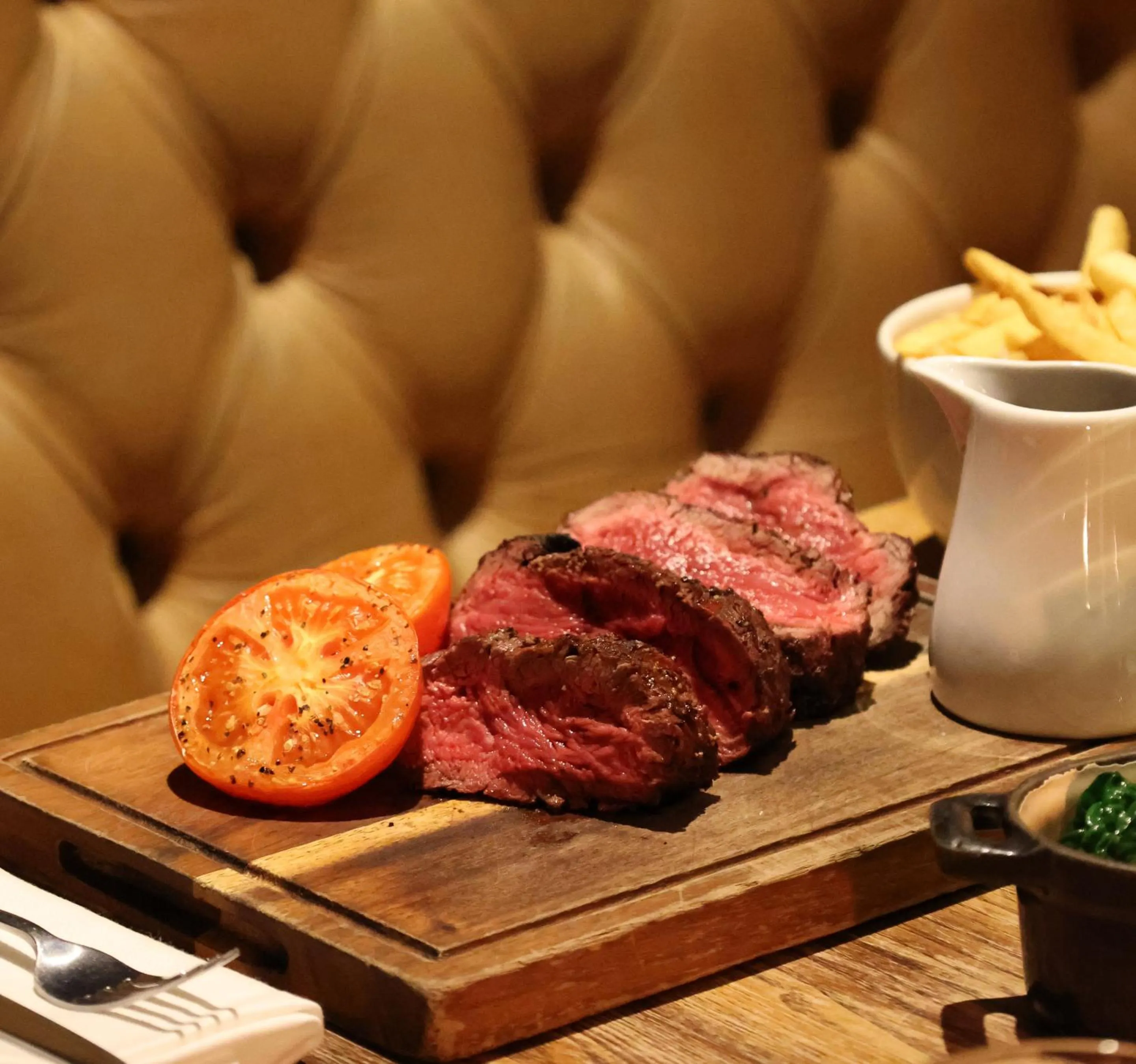 Food and drinks in The Porterhouse grill & rooms