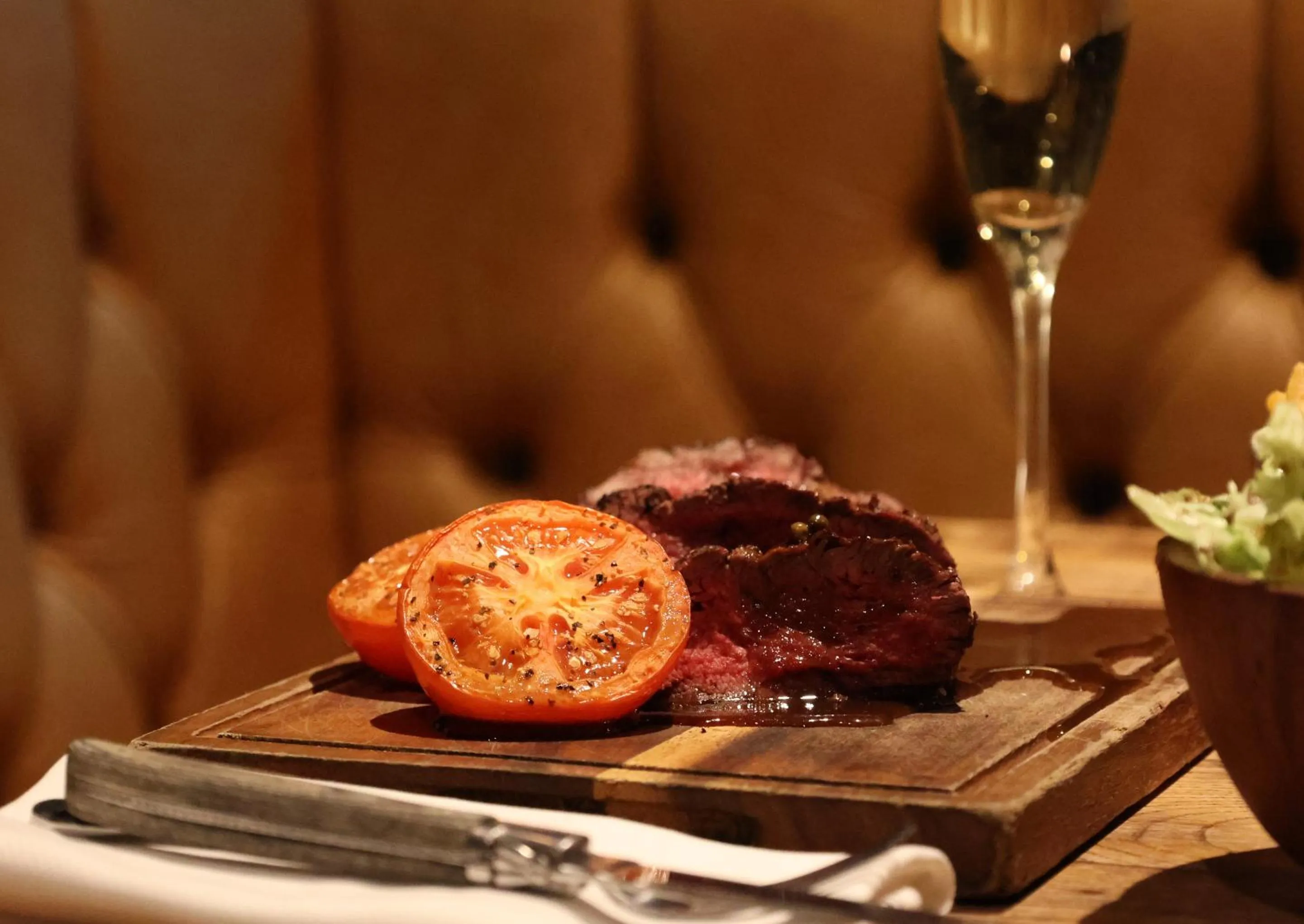 Food and drinks in The Porterhouse grill & rooms