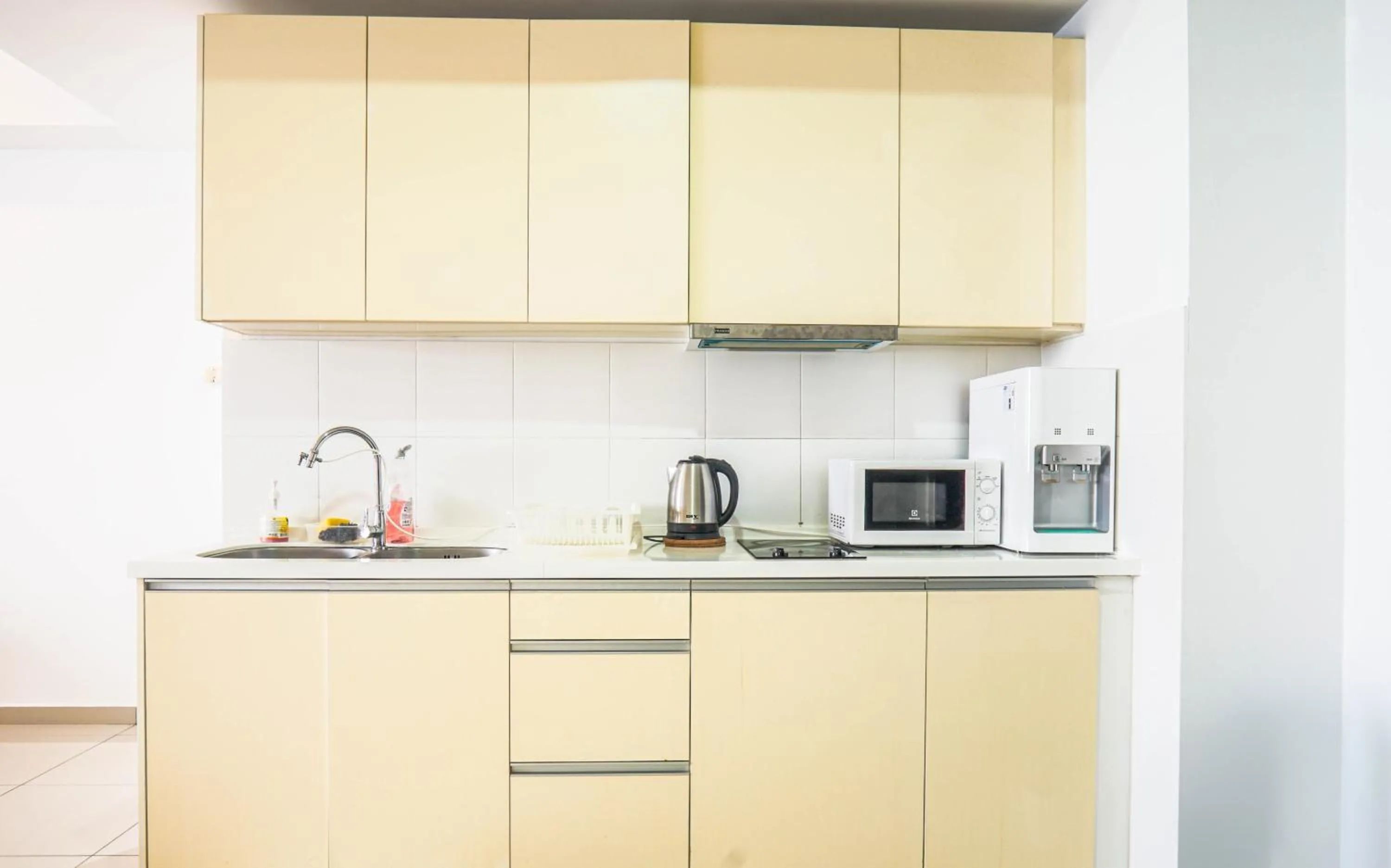 Kitchen or kitchenette in Encorp Strand Residences by Airhost