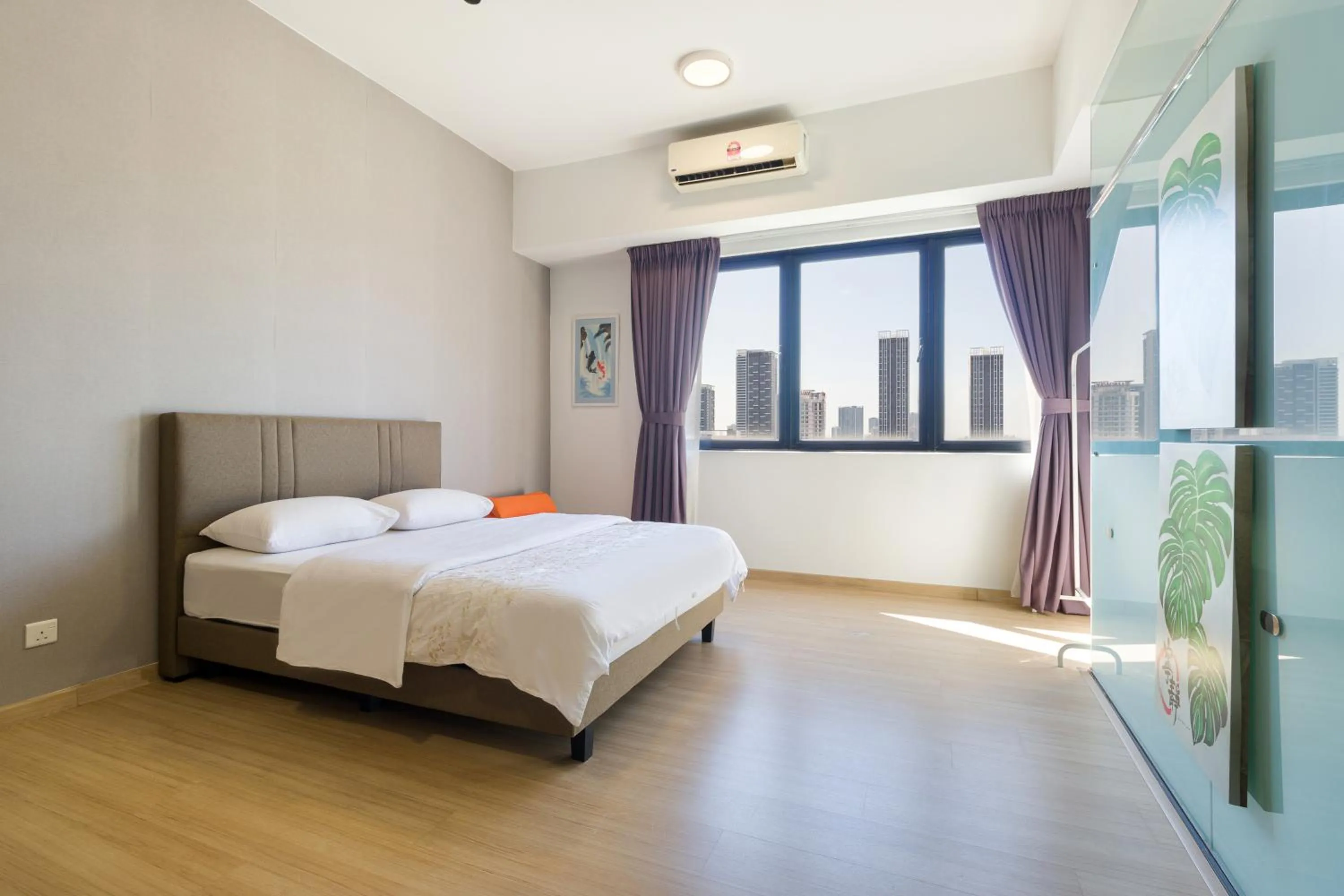 Photo of the whole room, Bed in Encorp Strand Residences by Airhost
