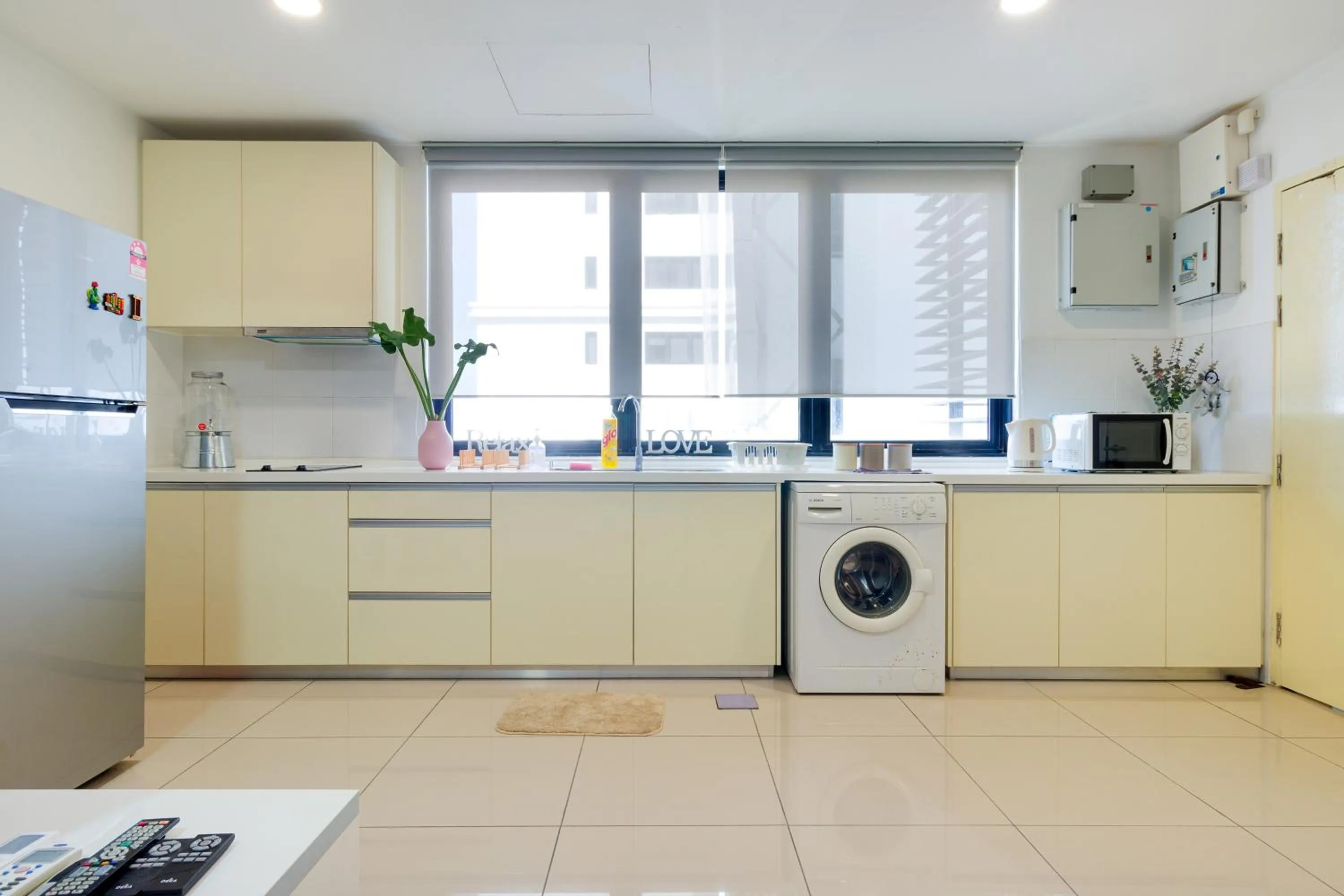 Kitchen or kitchenette in Encorp Strand Residences by Airhost