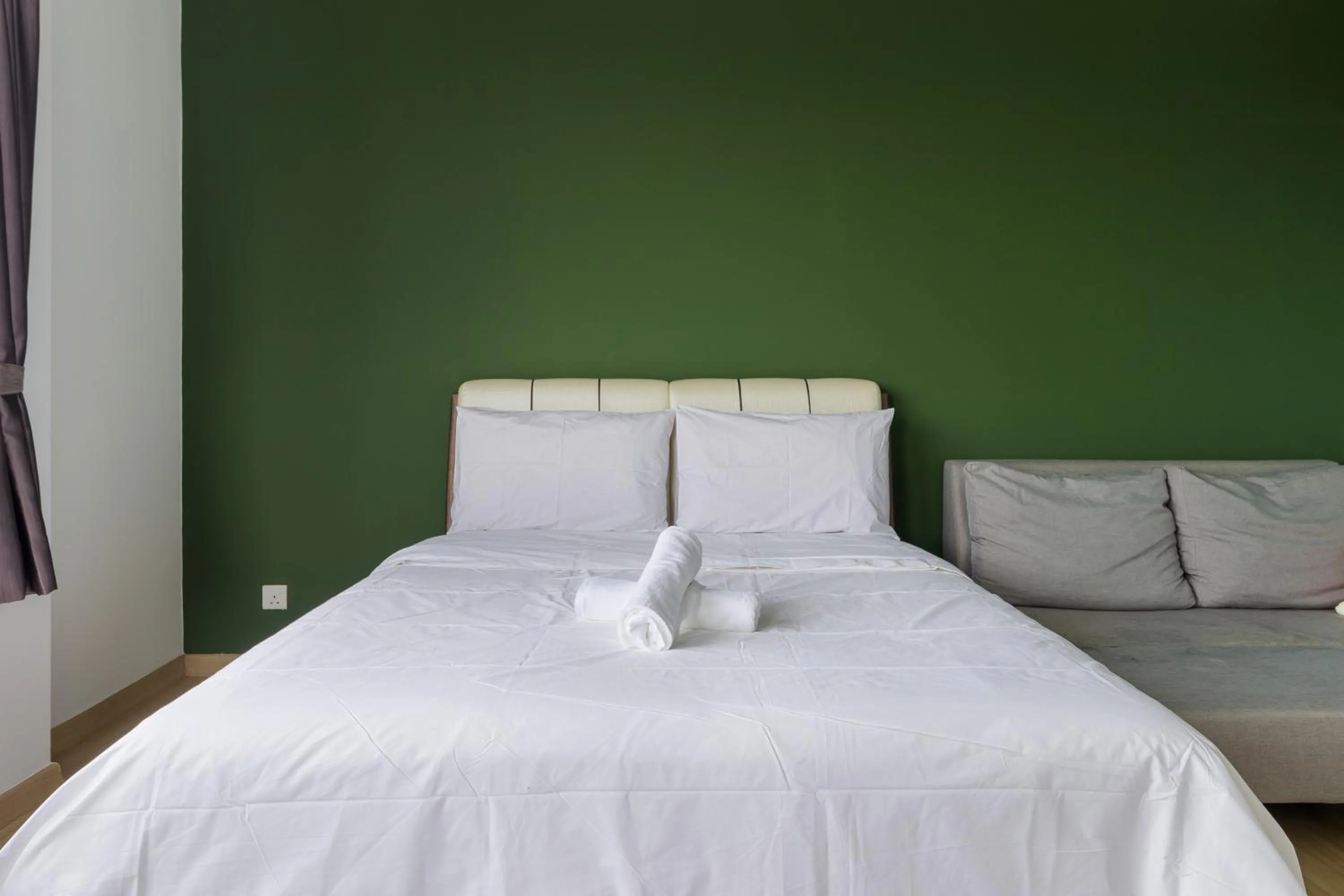 Bed in Encorp Strand Residences by Airhost