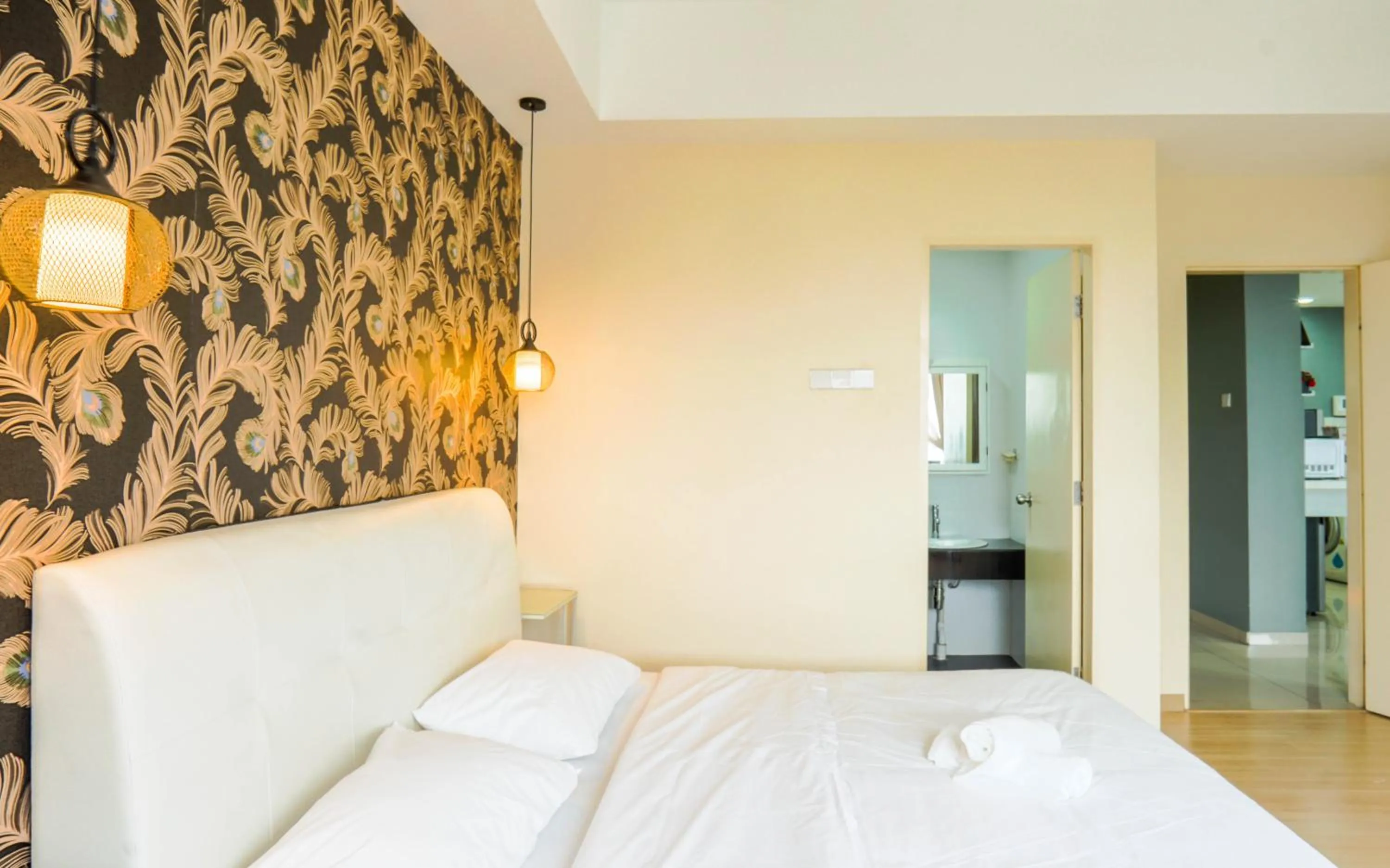 Bed in Encorp Strand Residences by Airhost