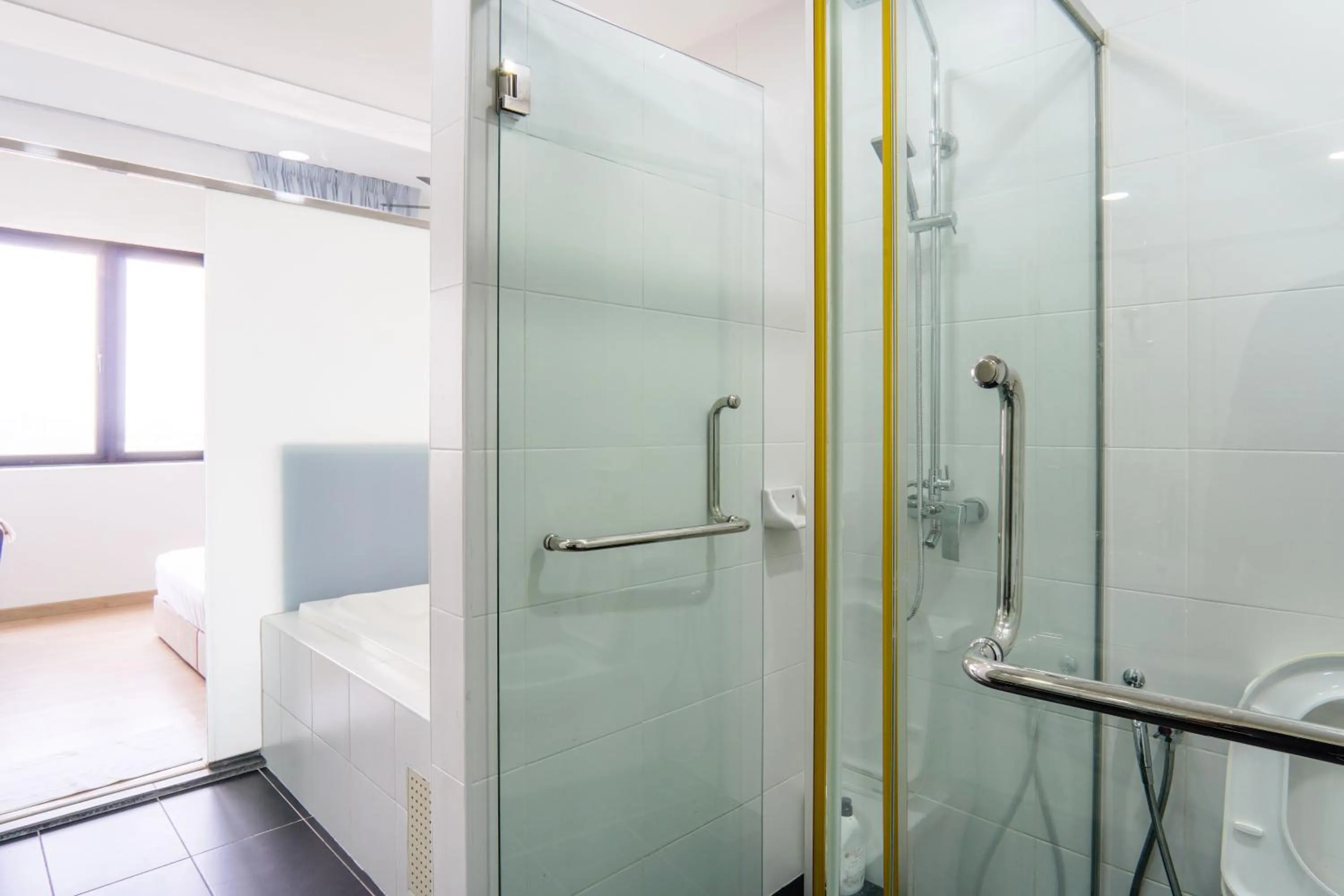 Shower in Encorp Strand Residences by Airhost