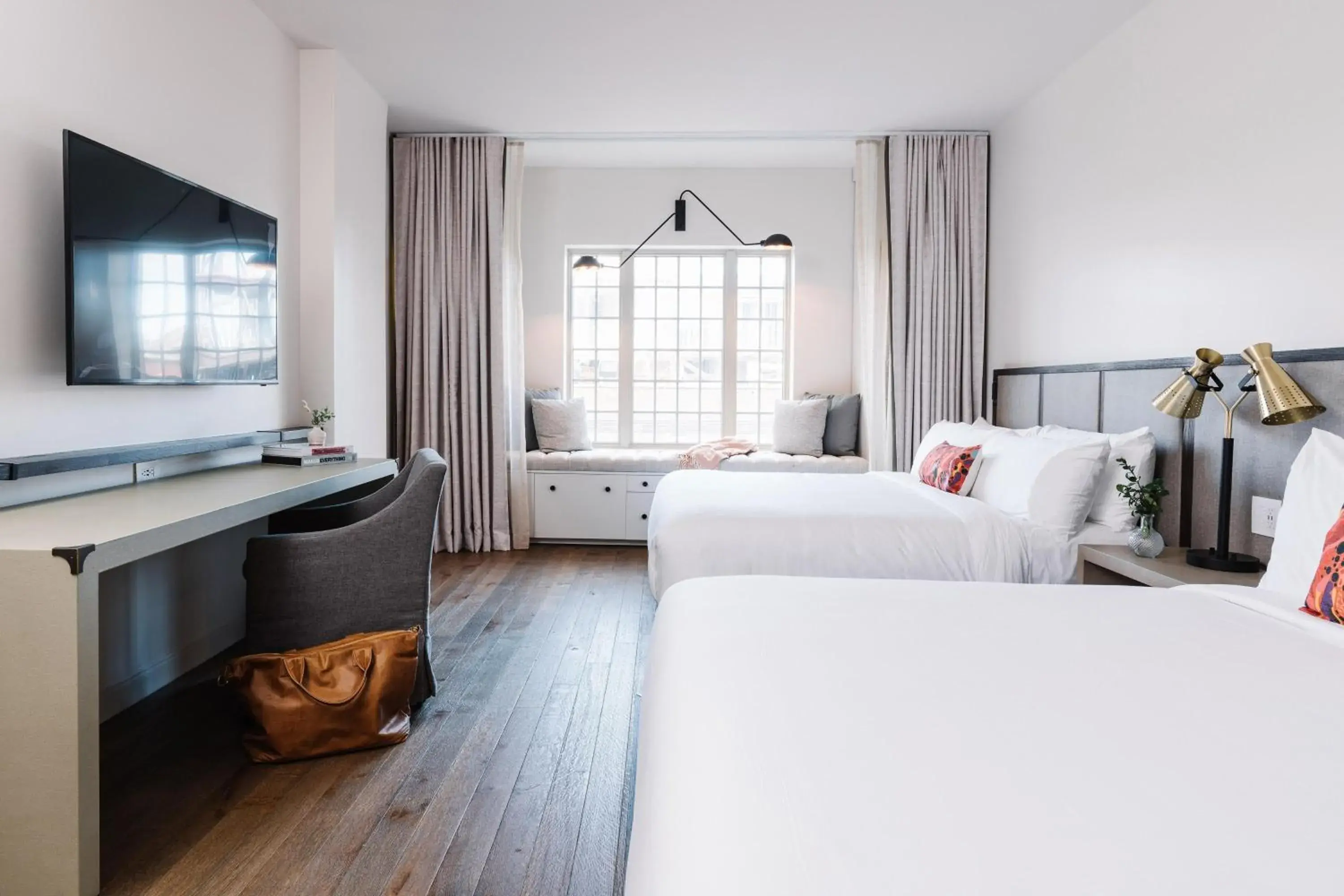 King Room with Two King Beds - single occupancy - City View in The Alida, Savannah, a Tribute Portfolio Hotel King Room with Two King Beds - single occupancy - City View in The Alida, Savannah, a Tribute Portfolio Hotel