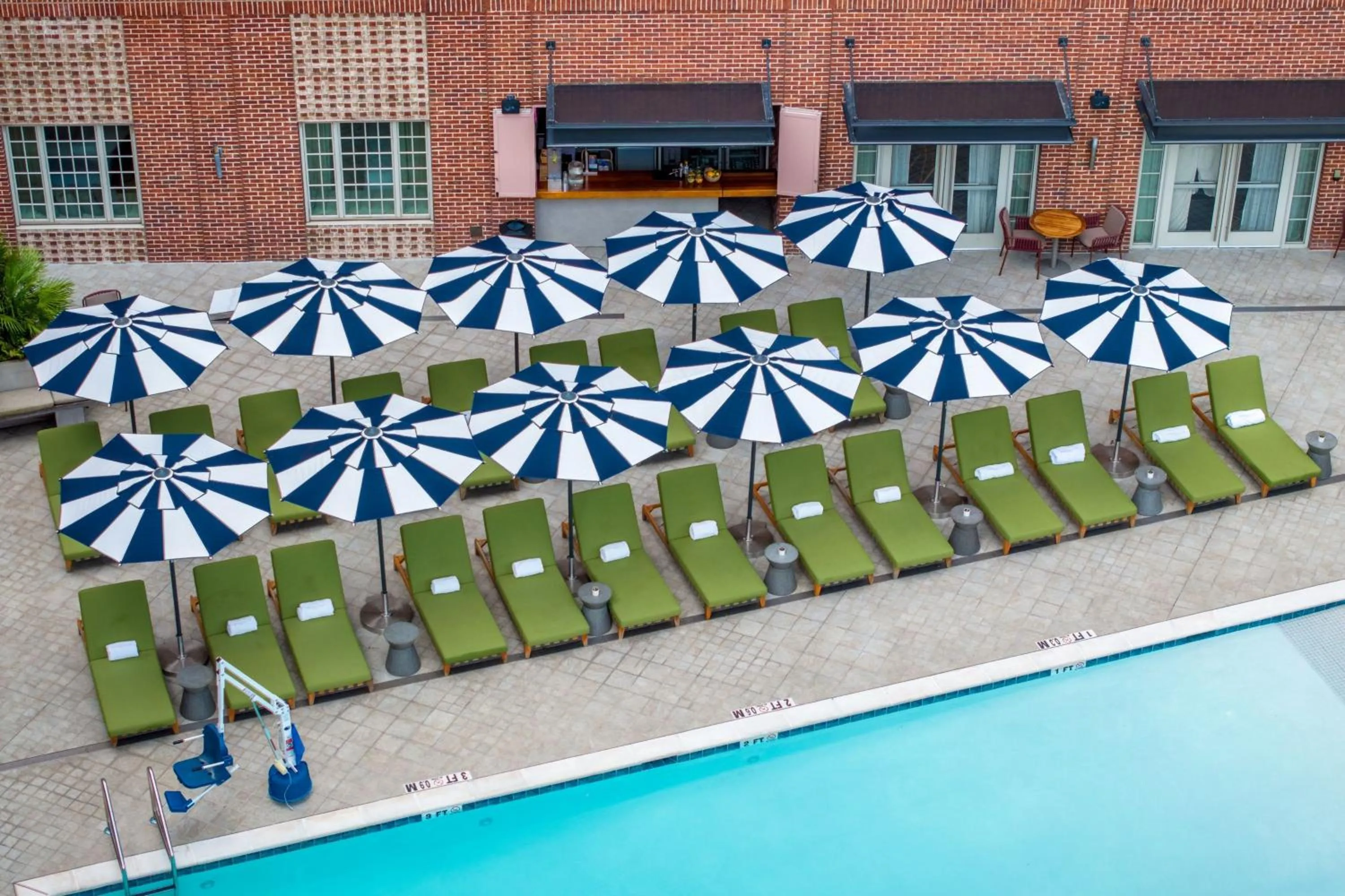 Swimming pool in The Alida, Savannah, a Tribute Portfolio Hotel