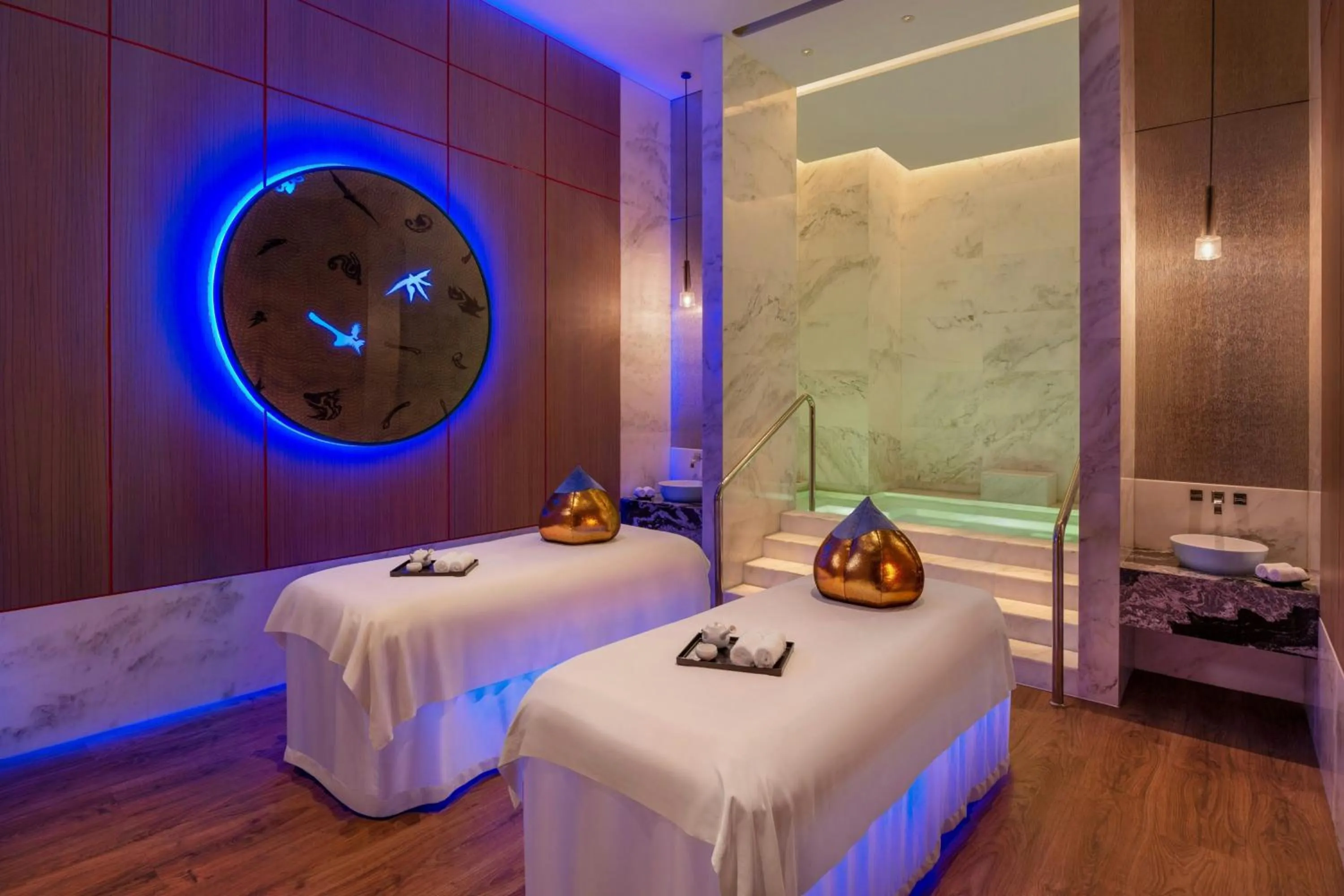 Spa and wellness centre/facilities, Bed in W XIAN Hotel