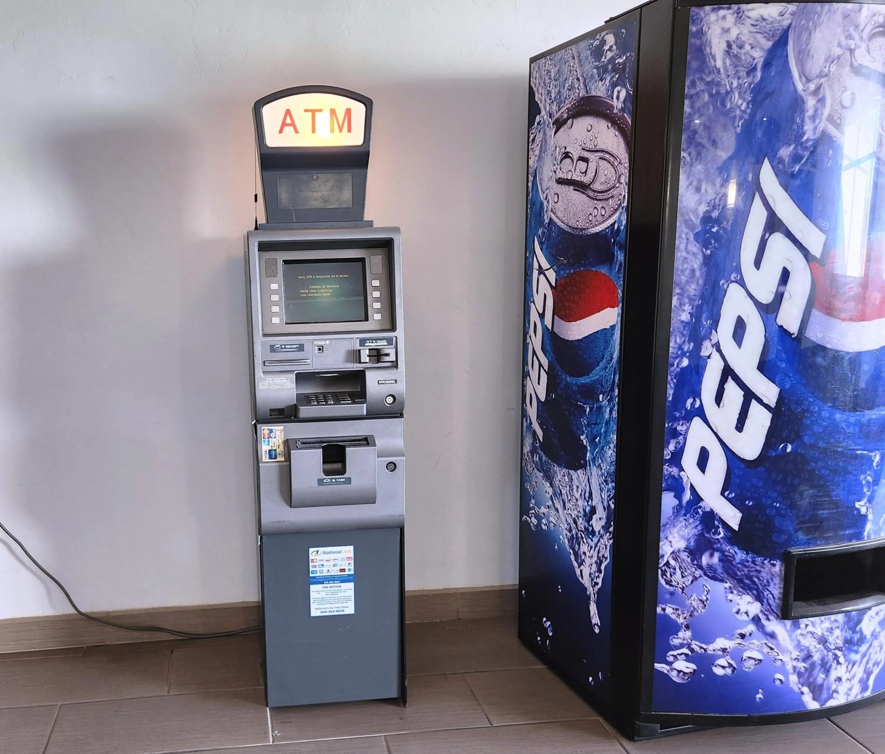 ATM in Motel 6-Tucson, AZ-Downtown