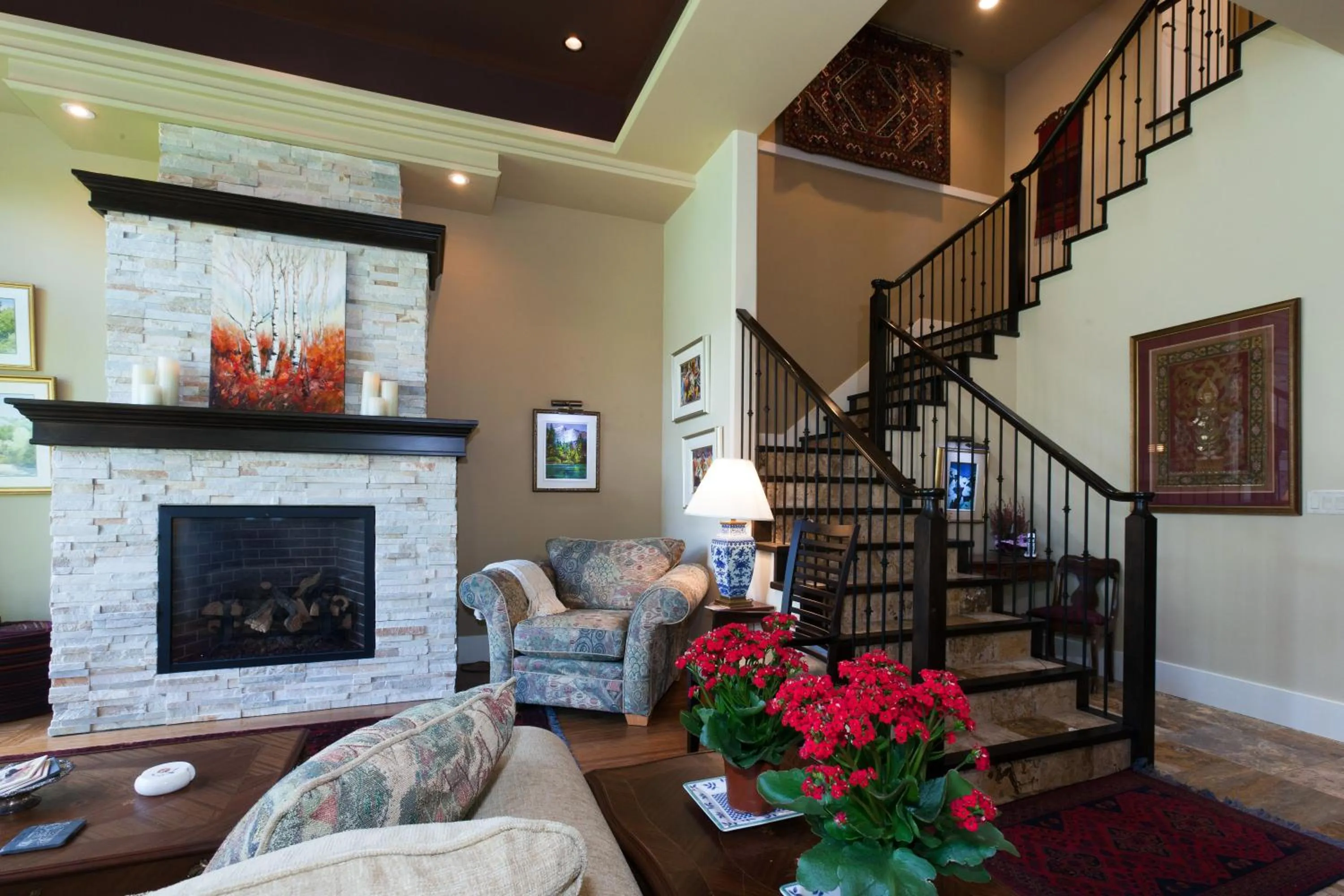 Living room in OKeefes Landing Bed & Breakfast