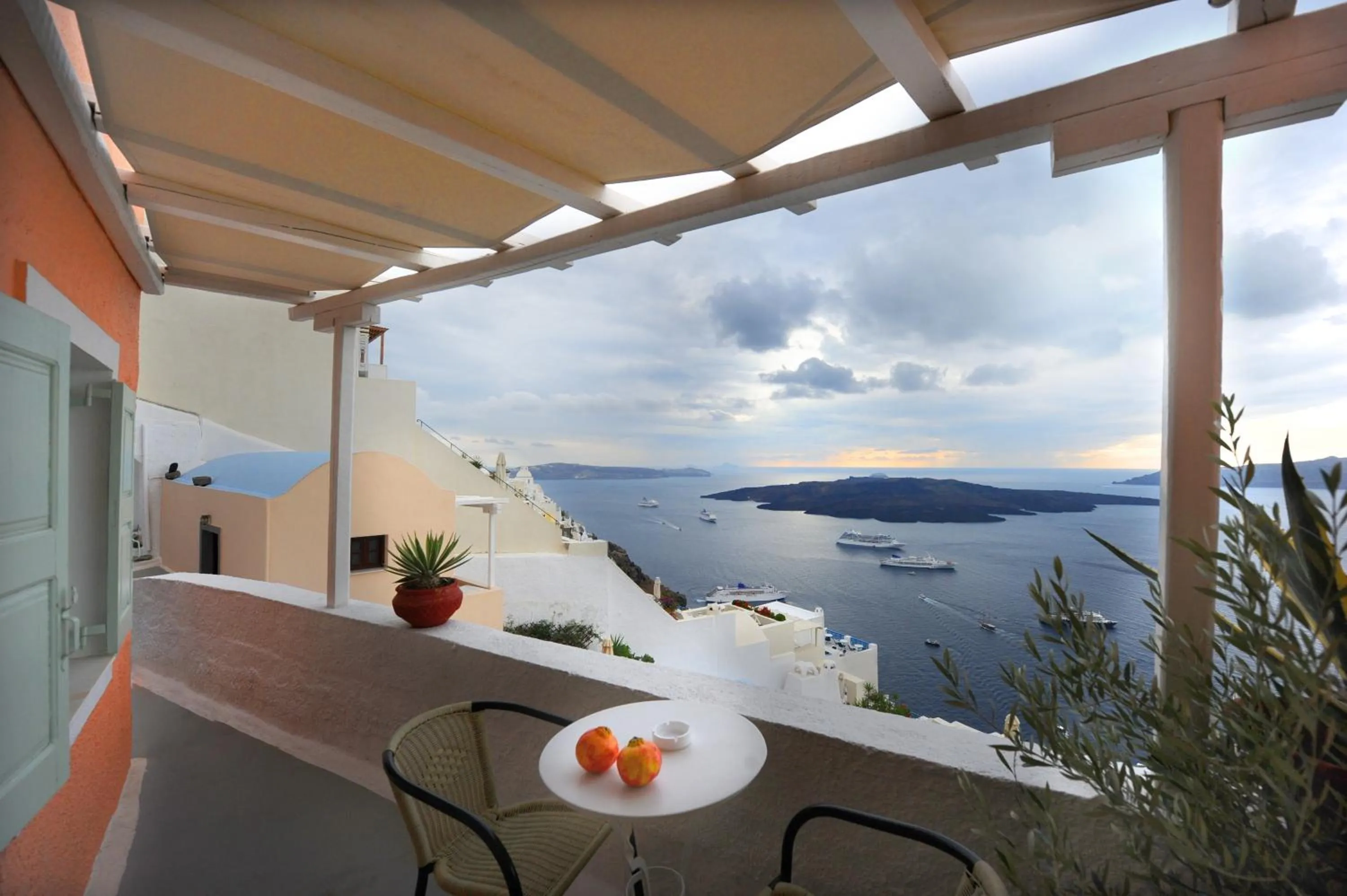 Balcony/Terrace in Kavalari Hotel - Adults Only
