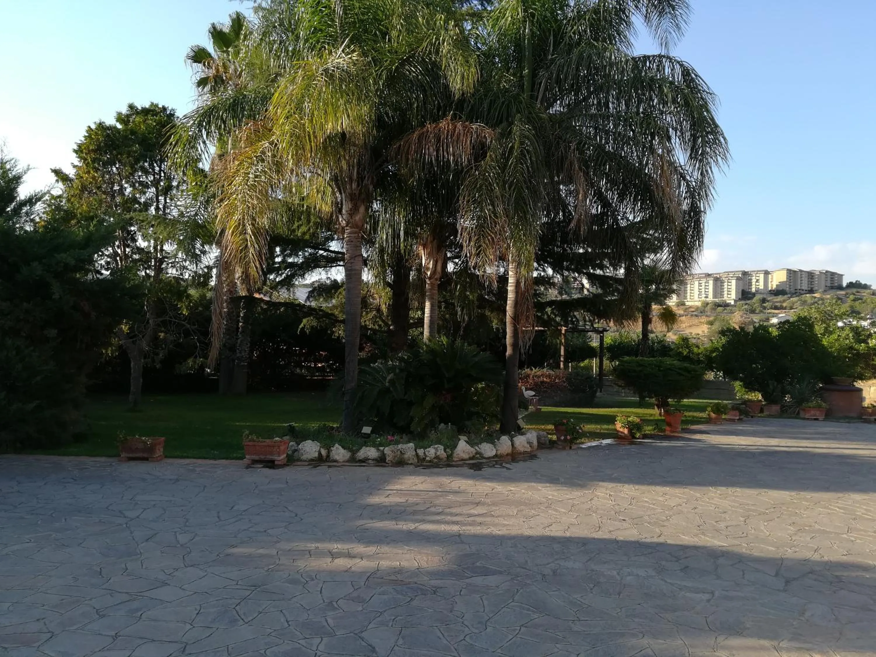 Garden in b&b le zagare