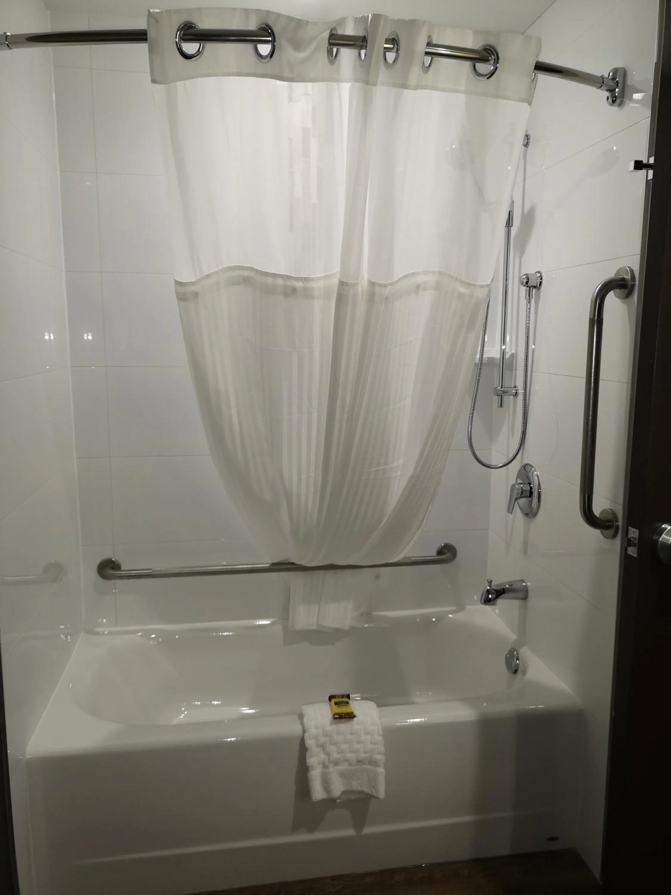 Shower in Best Western Plus Hinton Inn & Suites