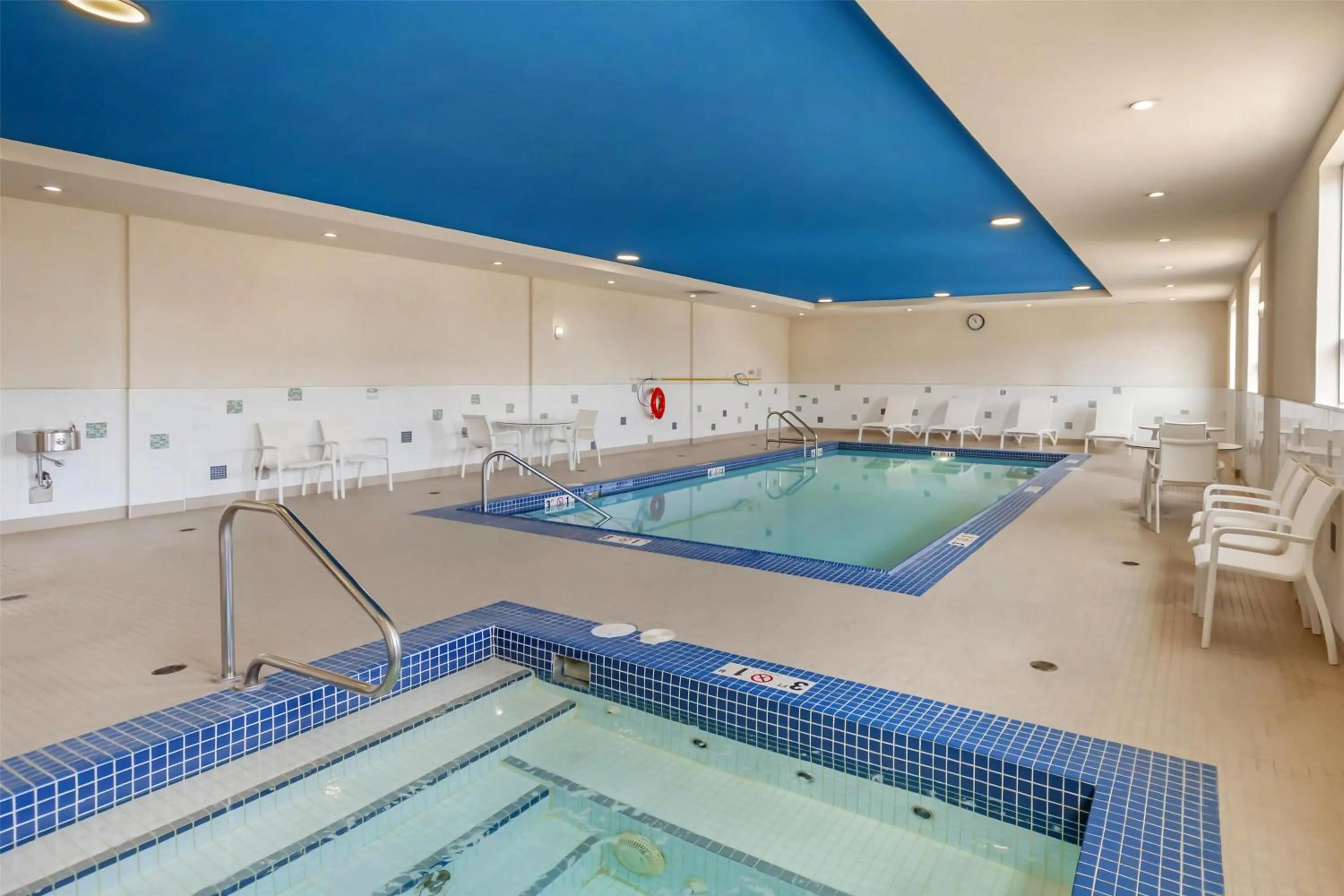 Pool view in Best Western Plus Hinton Inn & Suites