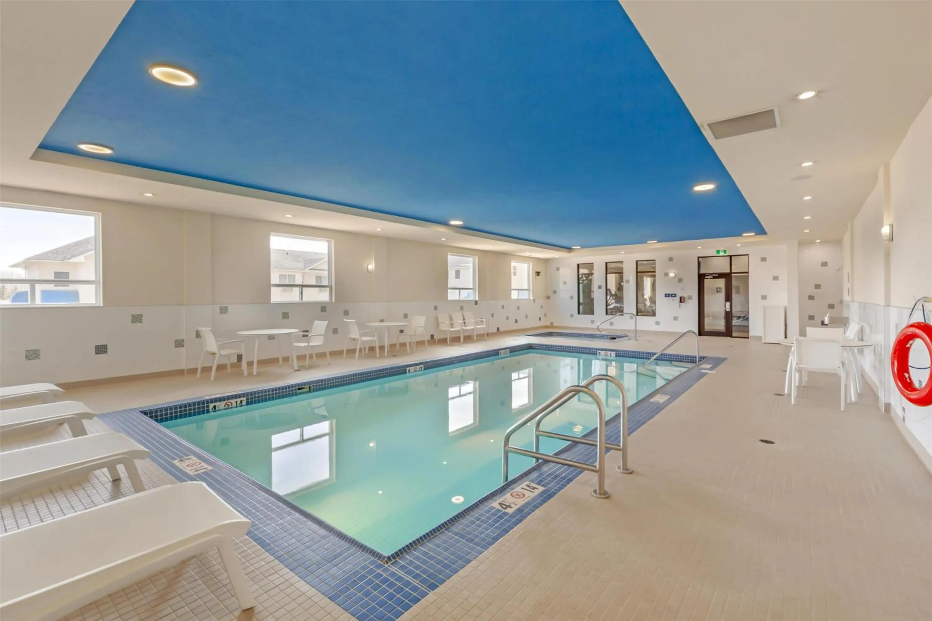 Pool view in Best Western Plus Hinton Inn & Suites