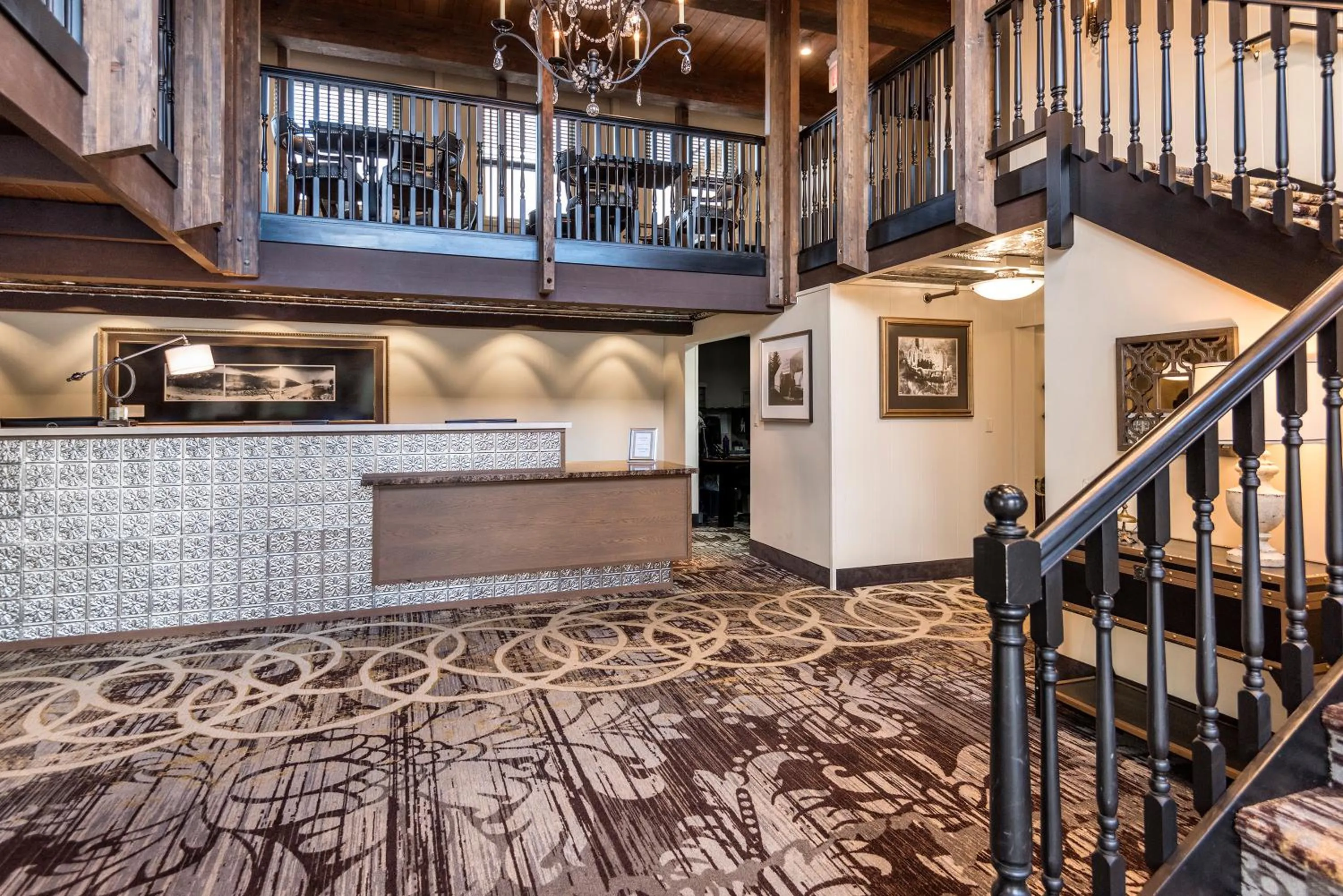 Lobby or reception in Holland America Skagway Inn