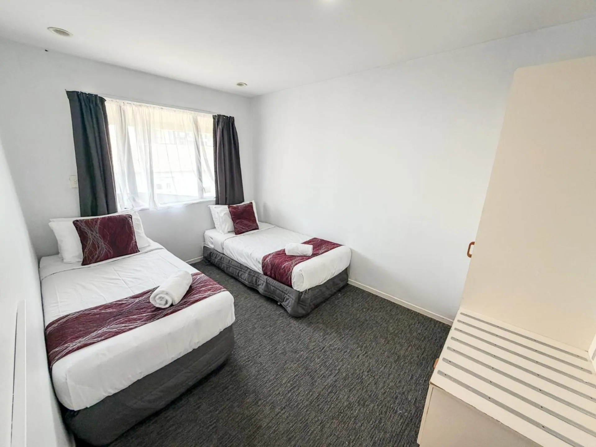 Bed in Halswell Lodge